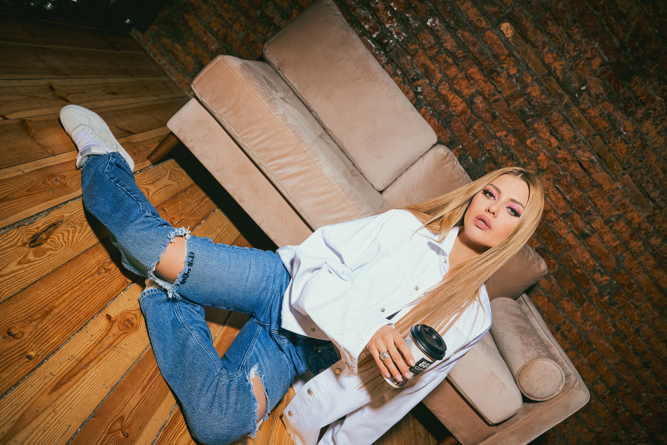 Фотосессия для Виктория Боня Джинс. Андрей Лоос фотограф стилист Москва