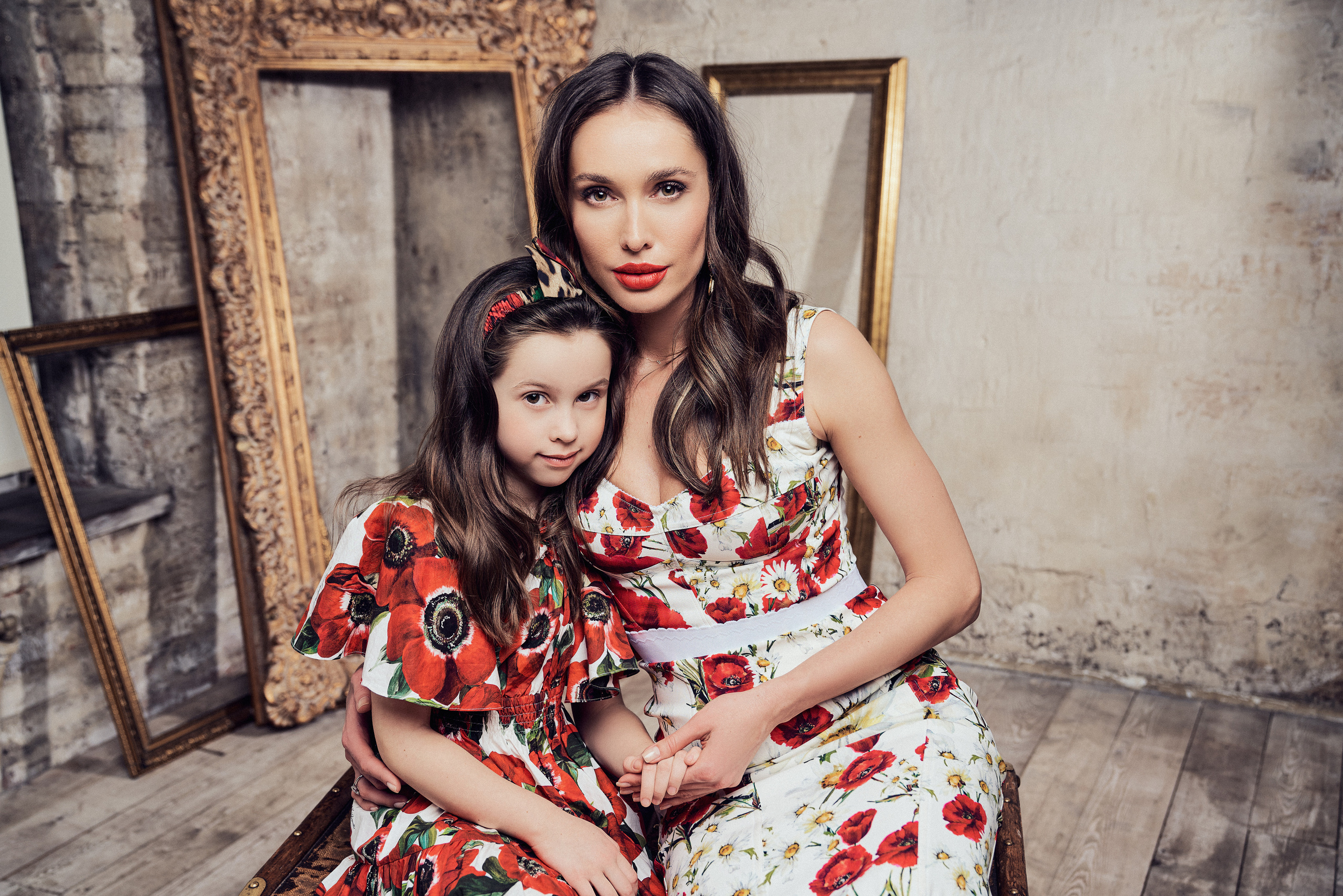 Имиджевая, студийная, семейная фотосессия для Наташи Ростовой. Андрей Лоос фотограф стилист Москва