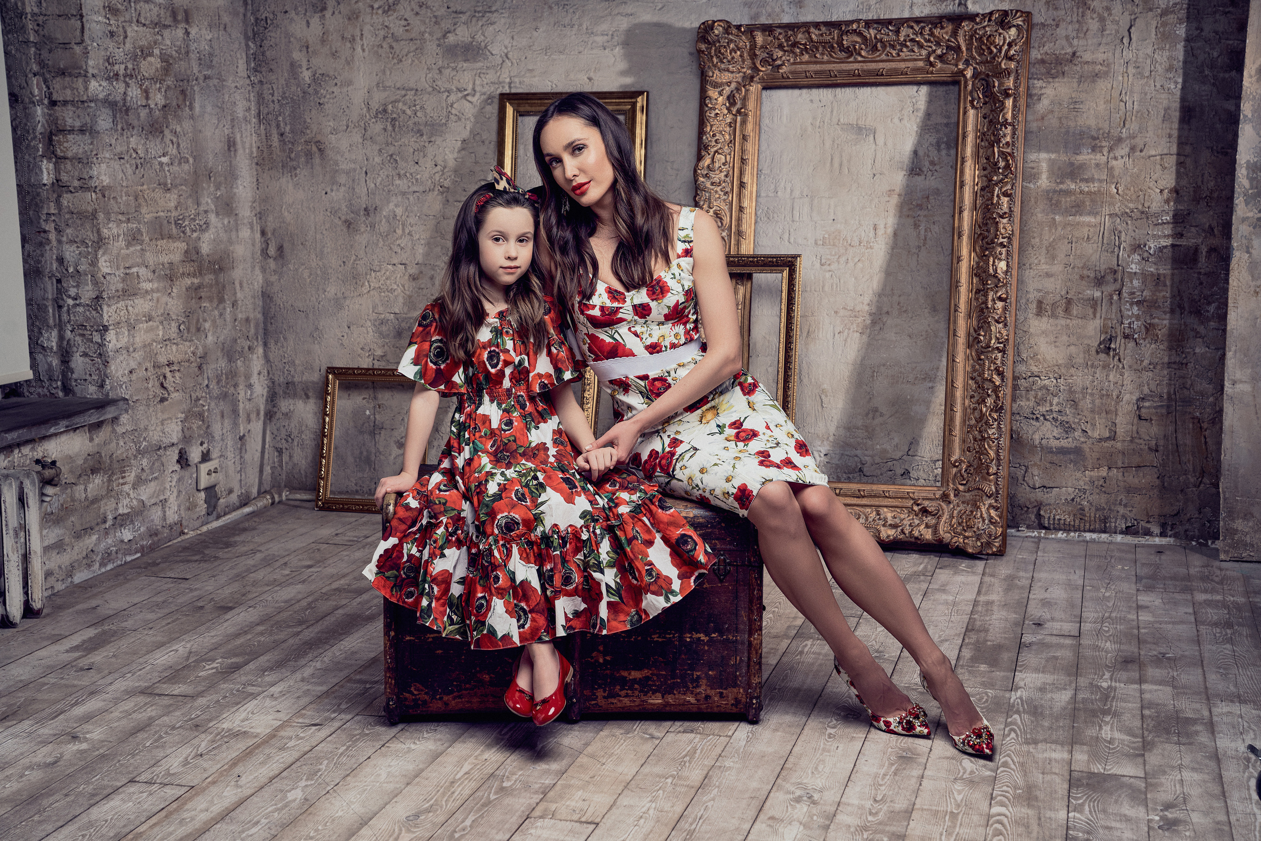 Имиджевая, студийная, семейная фотосессия для Наташи Ростовой. Андрей Лоос фотограф стилист Москва