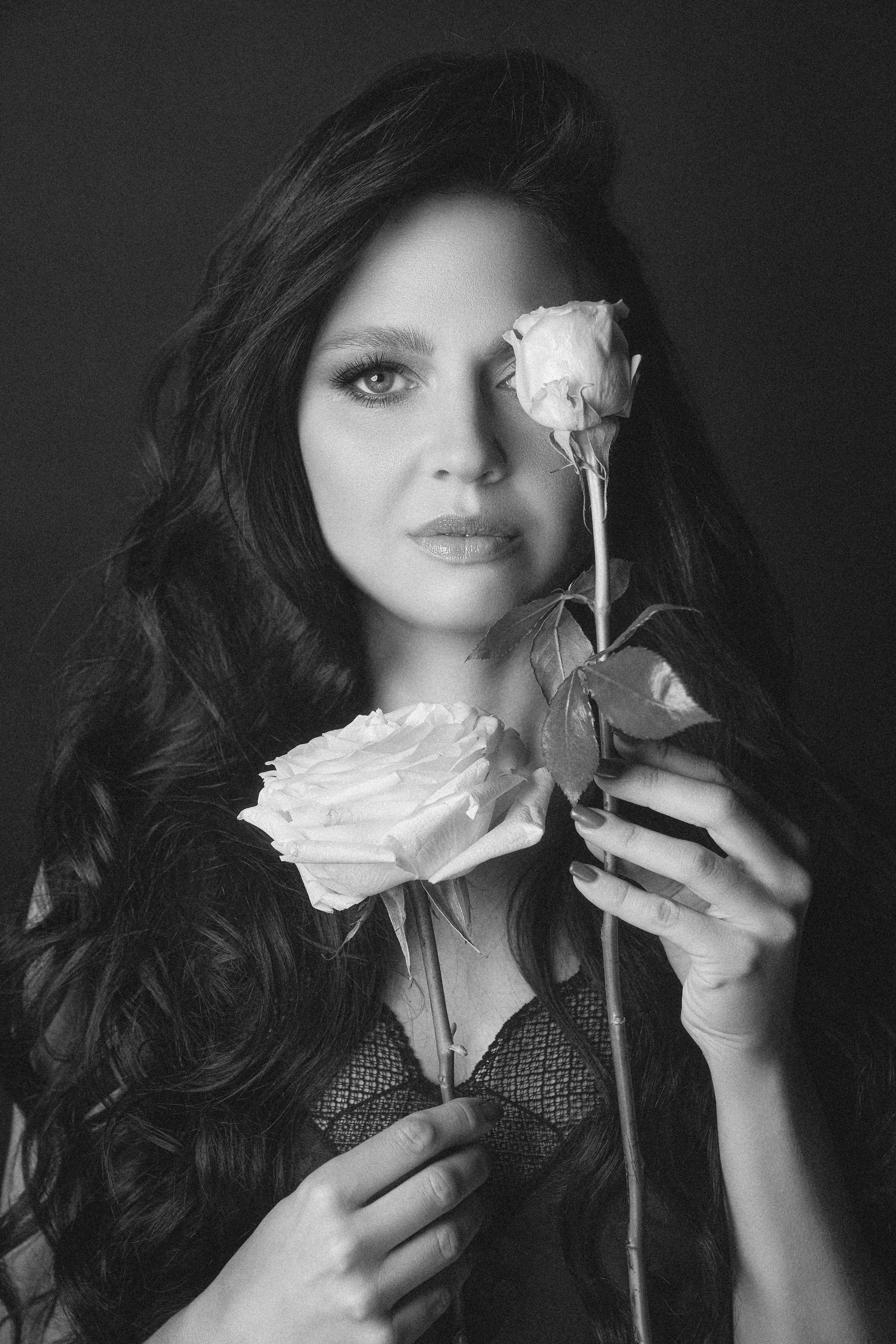 Имиджевая, портретная фотосессия у меня в студии для Светланы Петуниной. Андрей Лоос фотограф стилист Москва