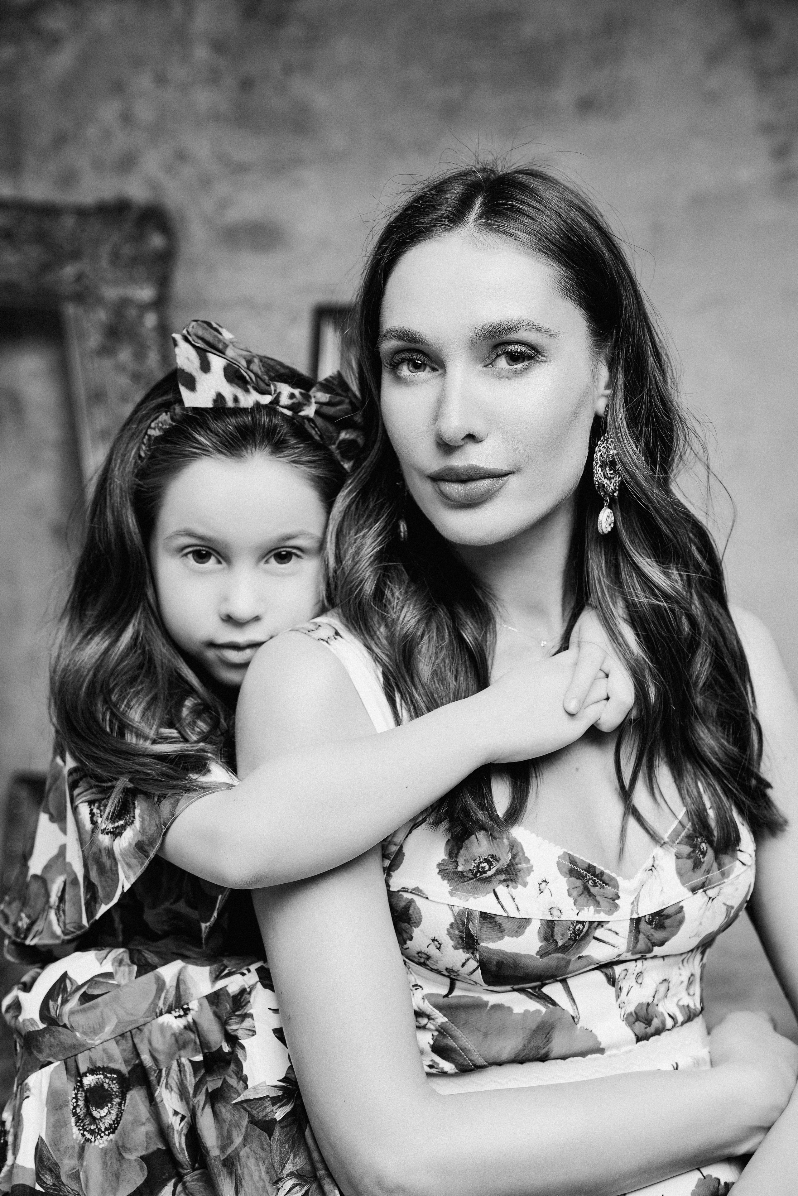 Имиджевая, студийная, семейная фотосессия для Наташи Ростовой. Андрей Лоос фотограф стилист Москва