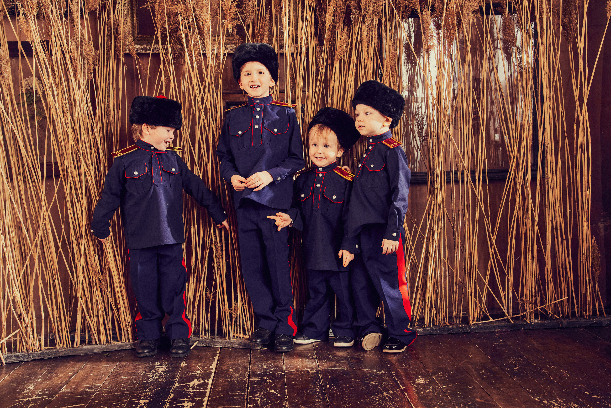 Роскошная Рождественская съемка парадный портрет для семейства Фалеевых. Андрей Лоос фотограф стилист Москва