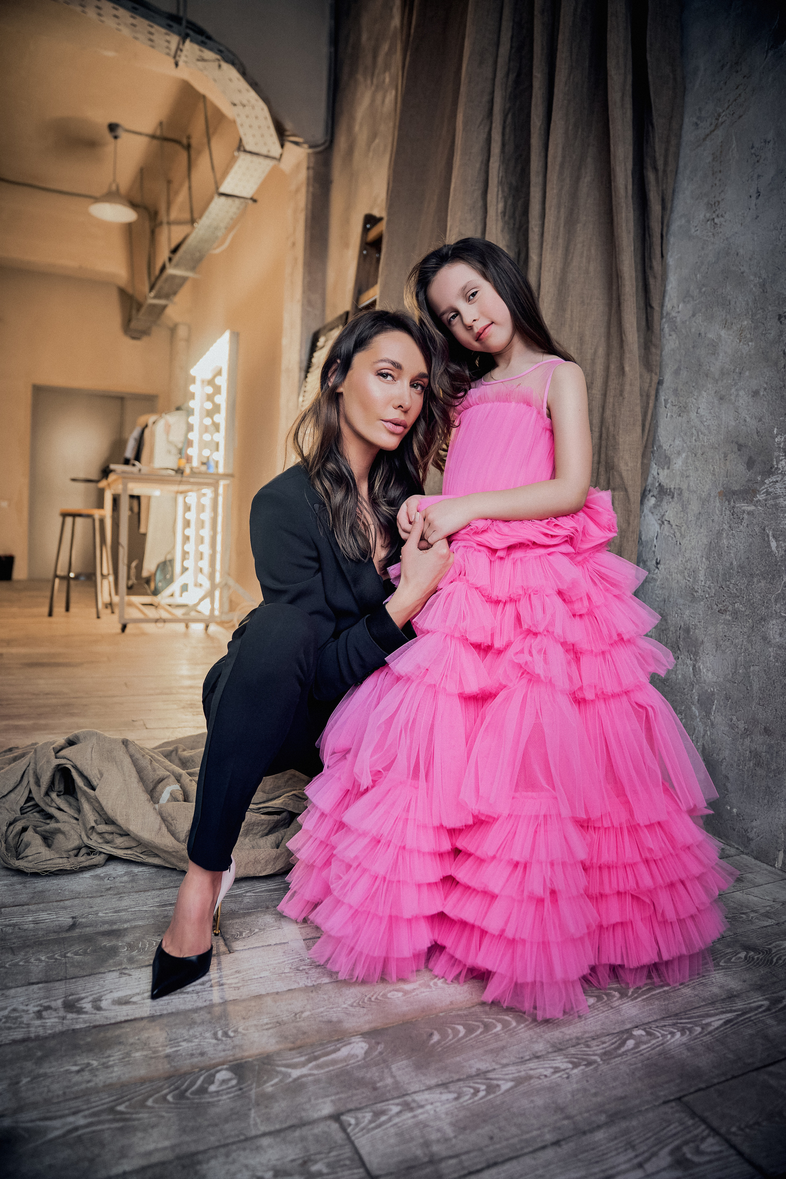 Имиджевая, студийная, семейная фотосессия для Наташи Ростовой. Андрей Лоос фотограф стилист Москва