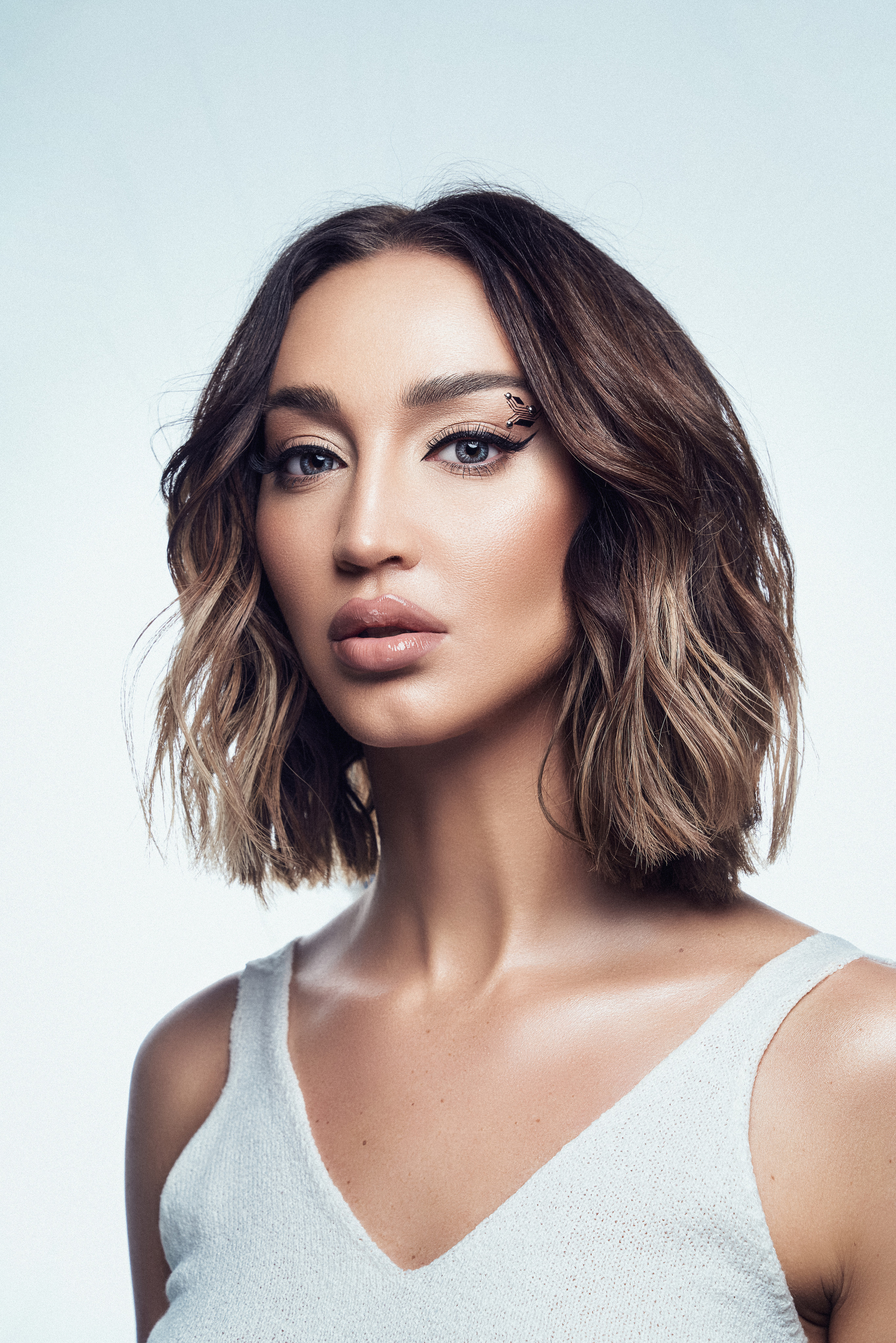 Портретная съемка образов для Ольги Бузовой на клипе «Орбит без сахара». Андрей Лоос фотограф стилист Москва