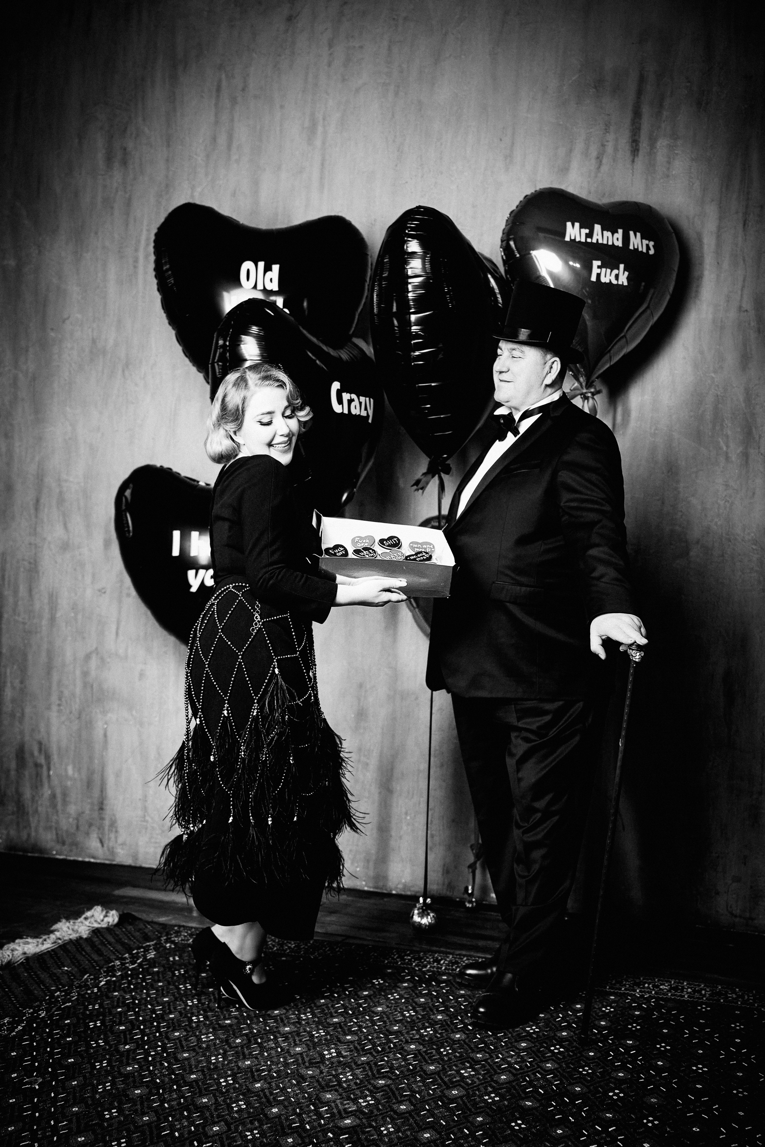 Love Story в стилистике 40-50х годов 20в. для семьи Флеевых. Андрей Лоос фотограф стилист Москва