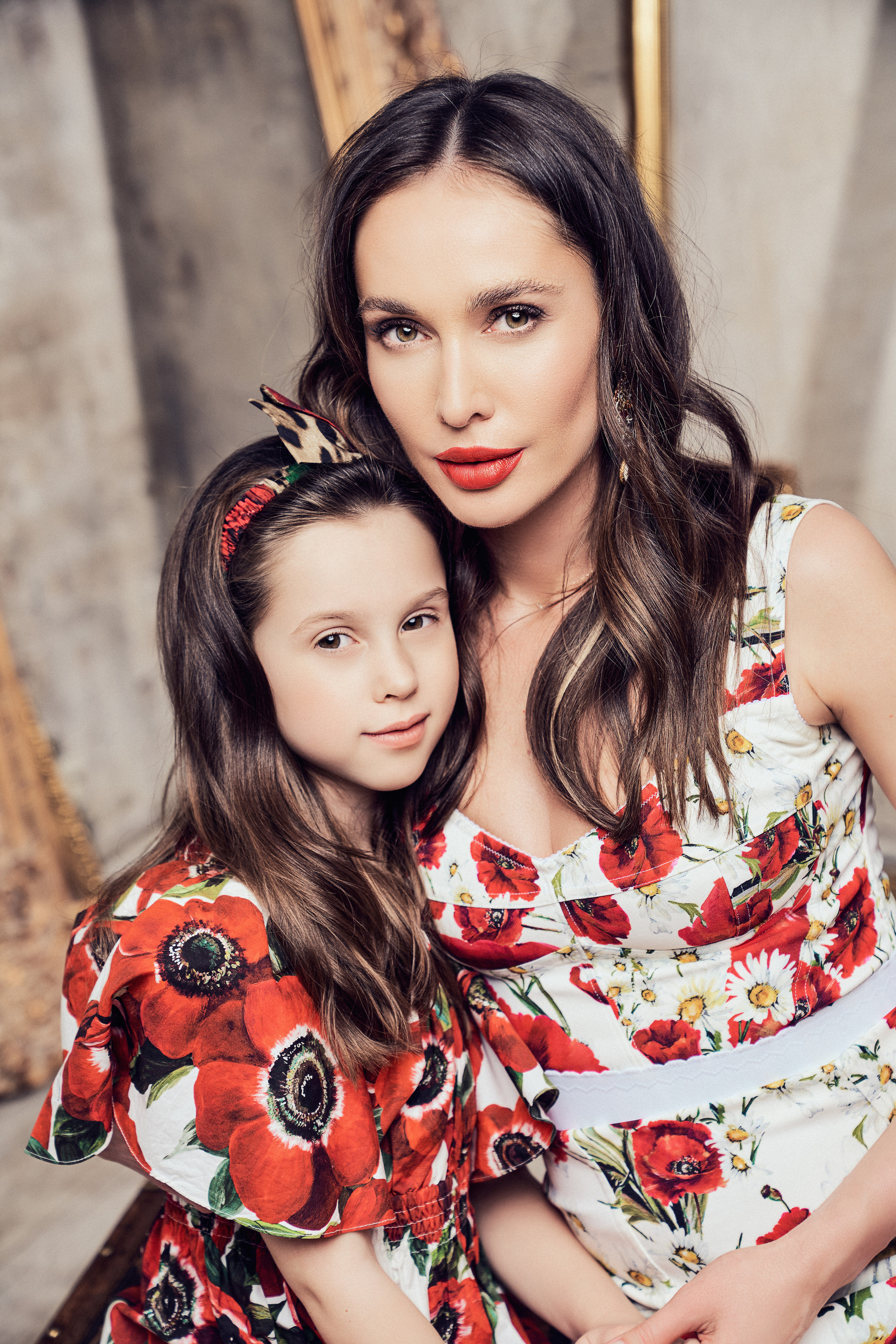 Имиджевая, студийная, семейная фотосессия для Наташи Ростовой. Андрей Лоос фотограф стилист Москва