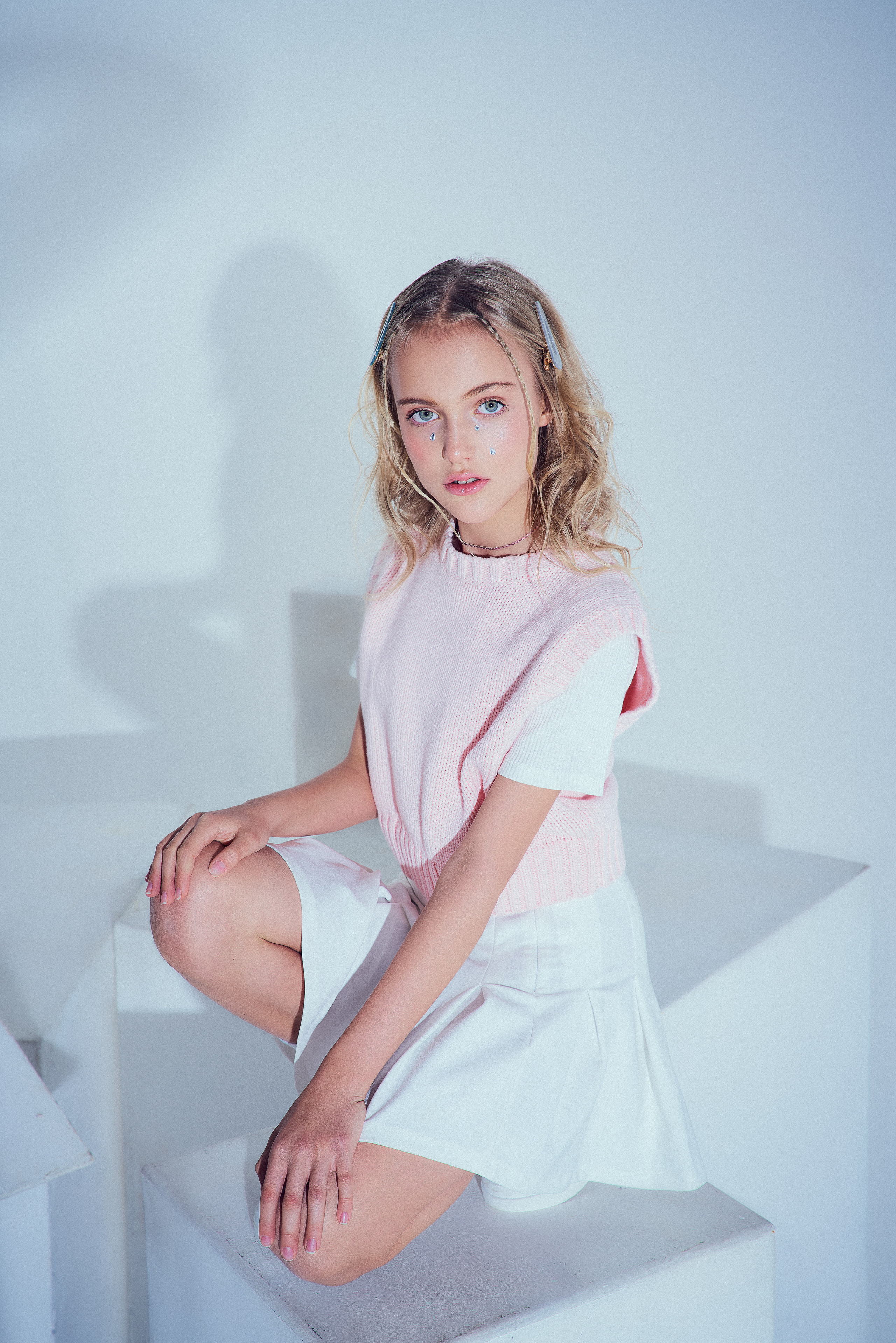 Имиджевая фотосессия портфолио для певицы Лизы Нестеренко. Андрей Лоос фотограф стилист Москва