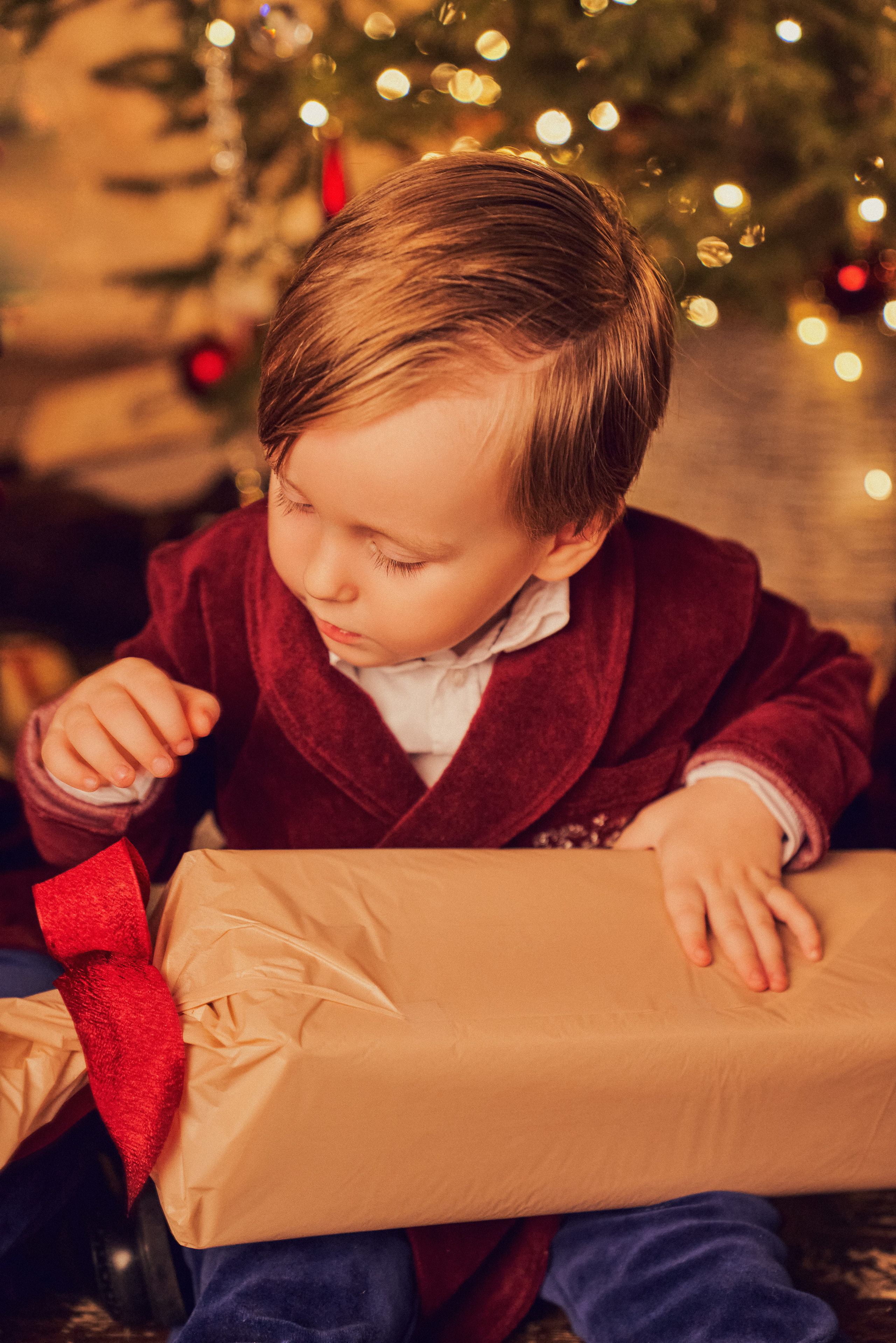 Роскошная Рождественская съемка парадный портрет для семейства Фалеевых. Андрей Лоос фотограф стилист Москва