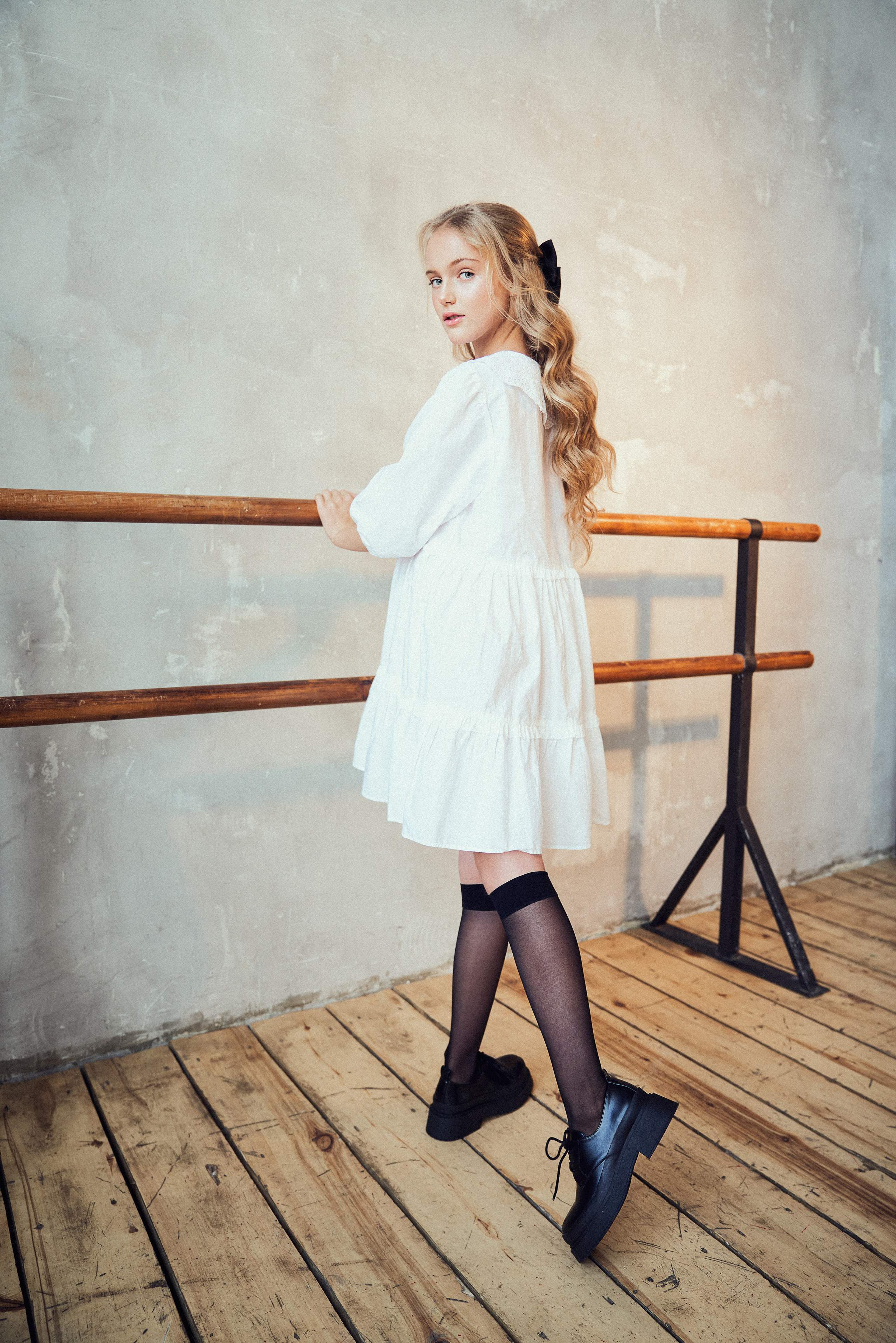 Имиджевая фотосессия портфолио для певицы Лизы Нестеренко. Андрей Лоос фотограф стилист Москва