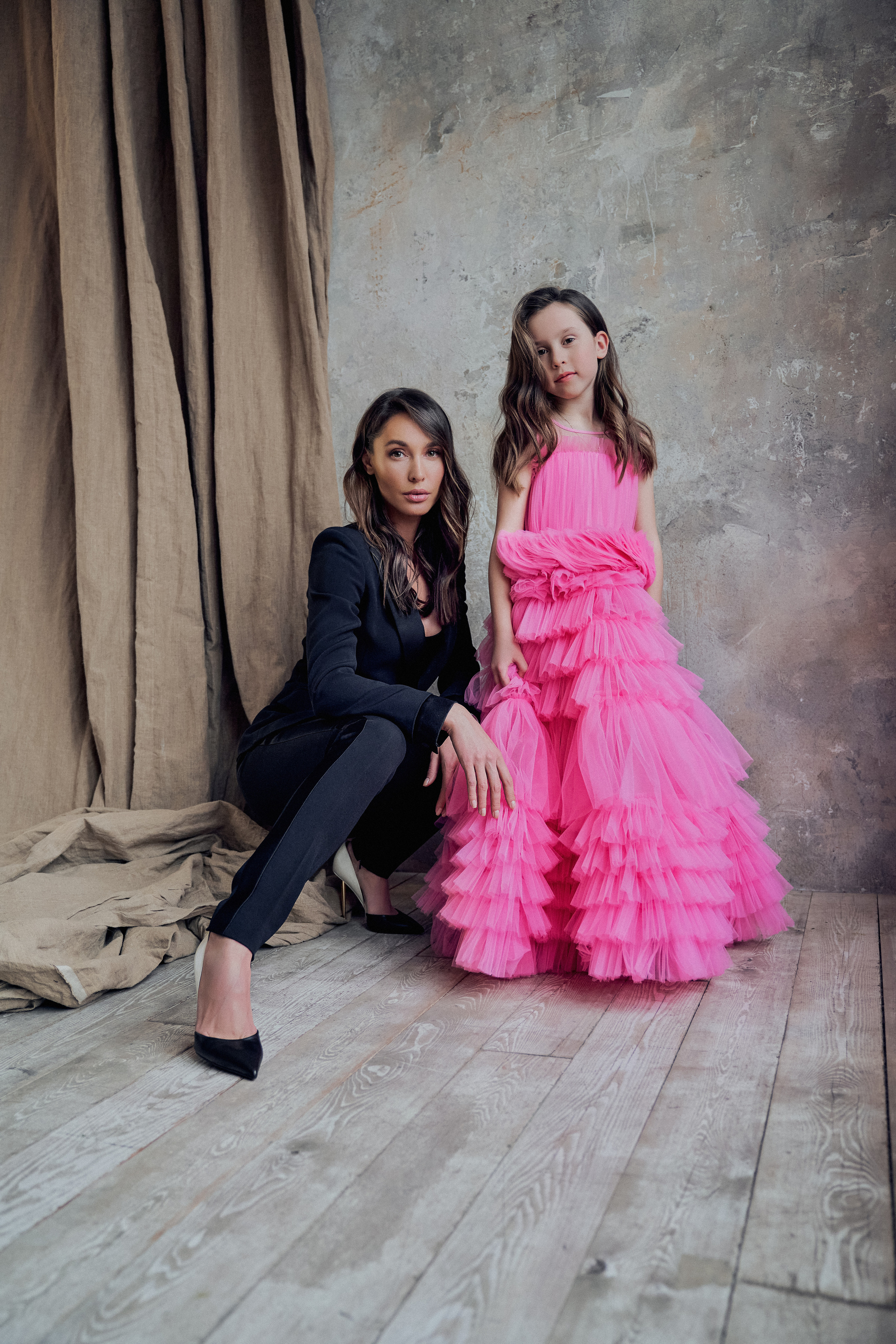 Имиджевая, студийная, семейная фотосессия для Наташи Ростовой. Андрей Лоос фотограф стилист Москва