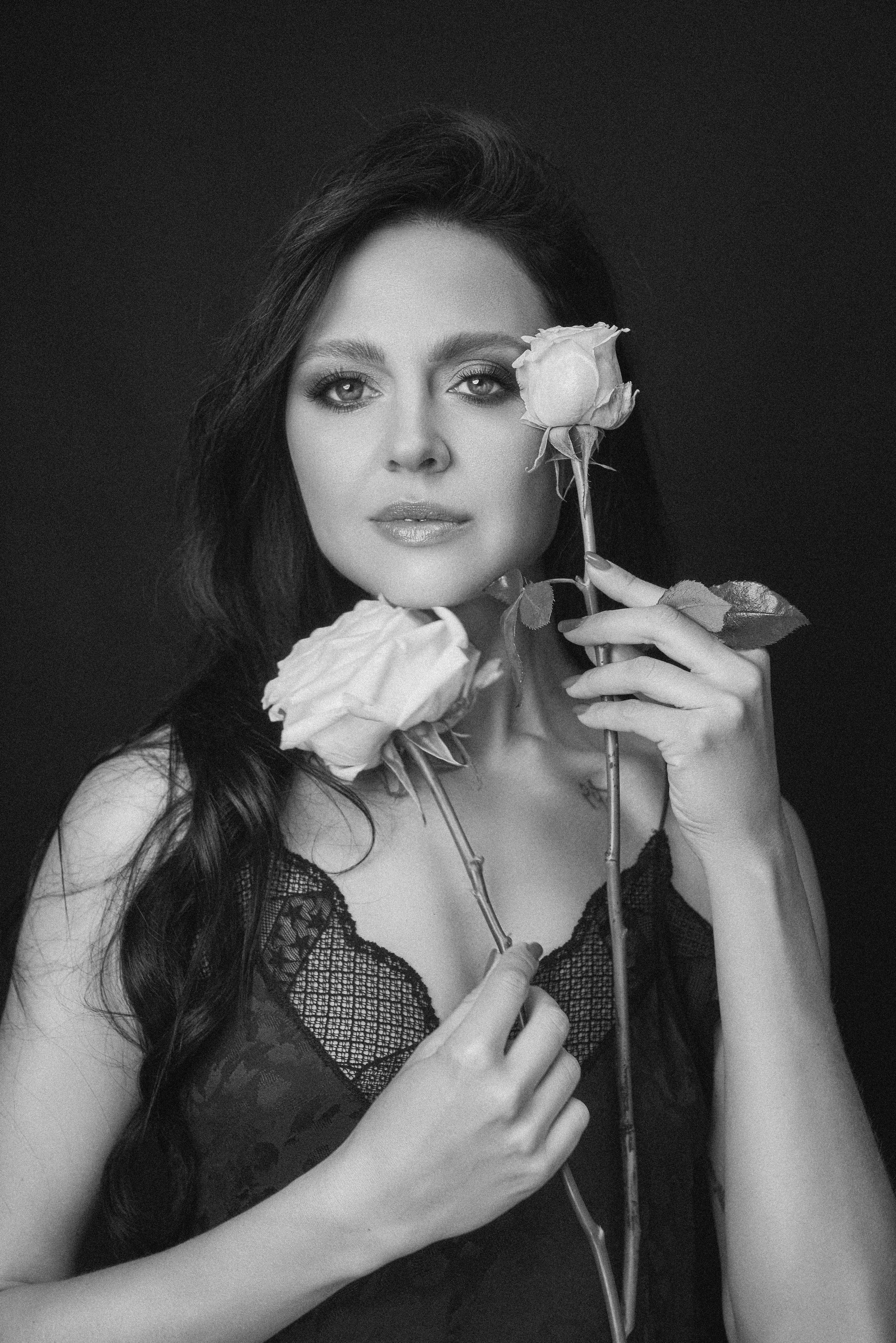 Имиджевая, портретная фотосессия у меня в студии для Светланы Петуниной. Андрей Лоос фотограф стилист Москва