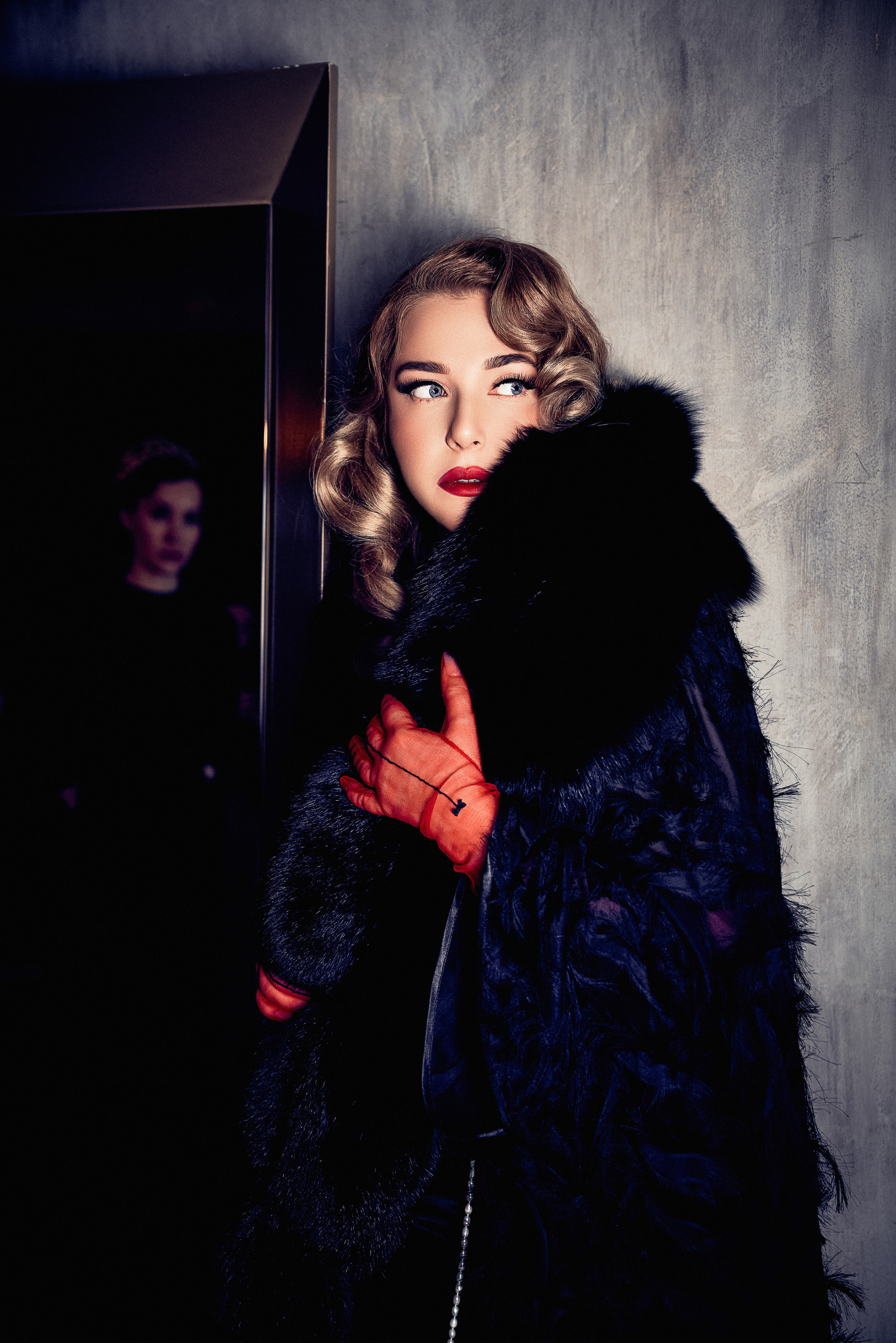 Love Story в стилистике 40-50х годов 20в. для семьи Флеевых. Андрей Лоос фотограф стилист Москва