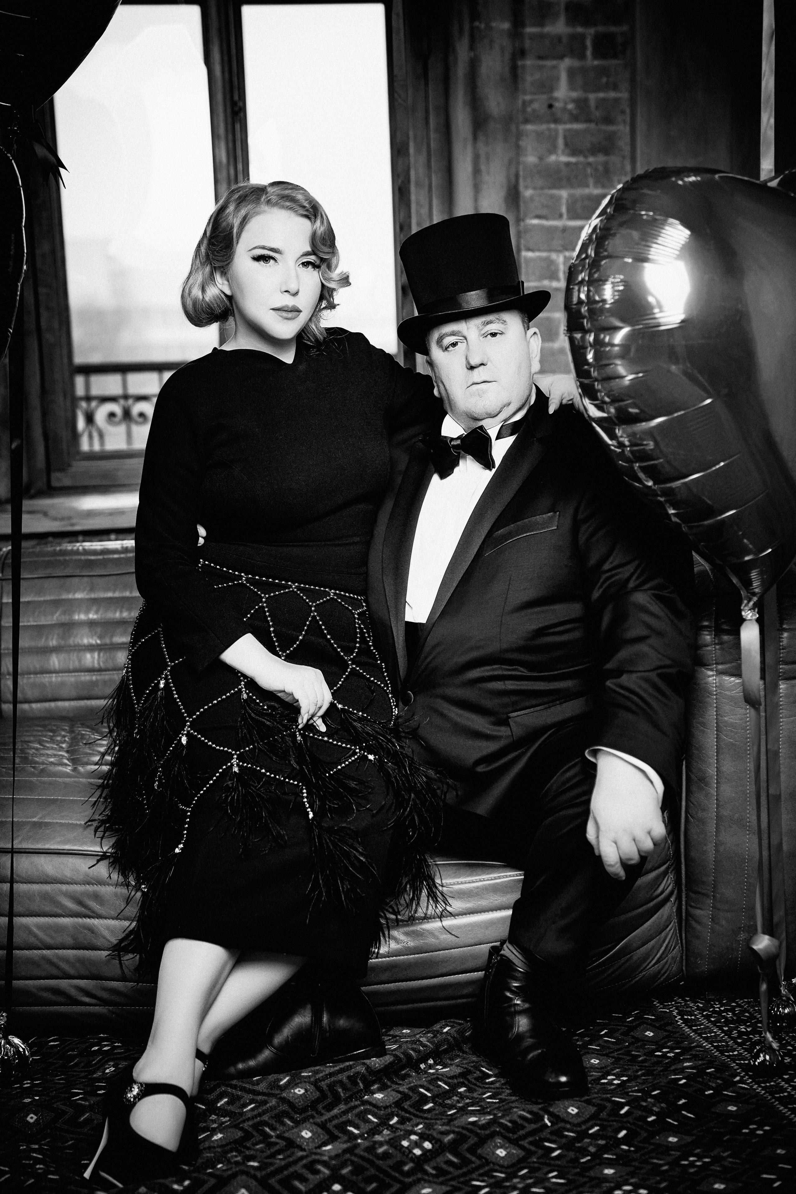 Love Story в стилистике 40-50х годов 20в. для семьи Флеевых. Андрей Лоос фотограф стилист Москва