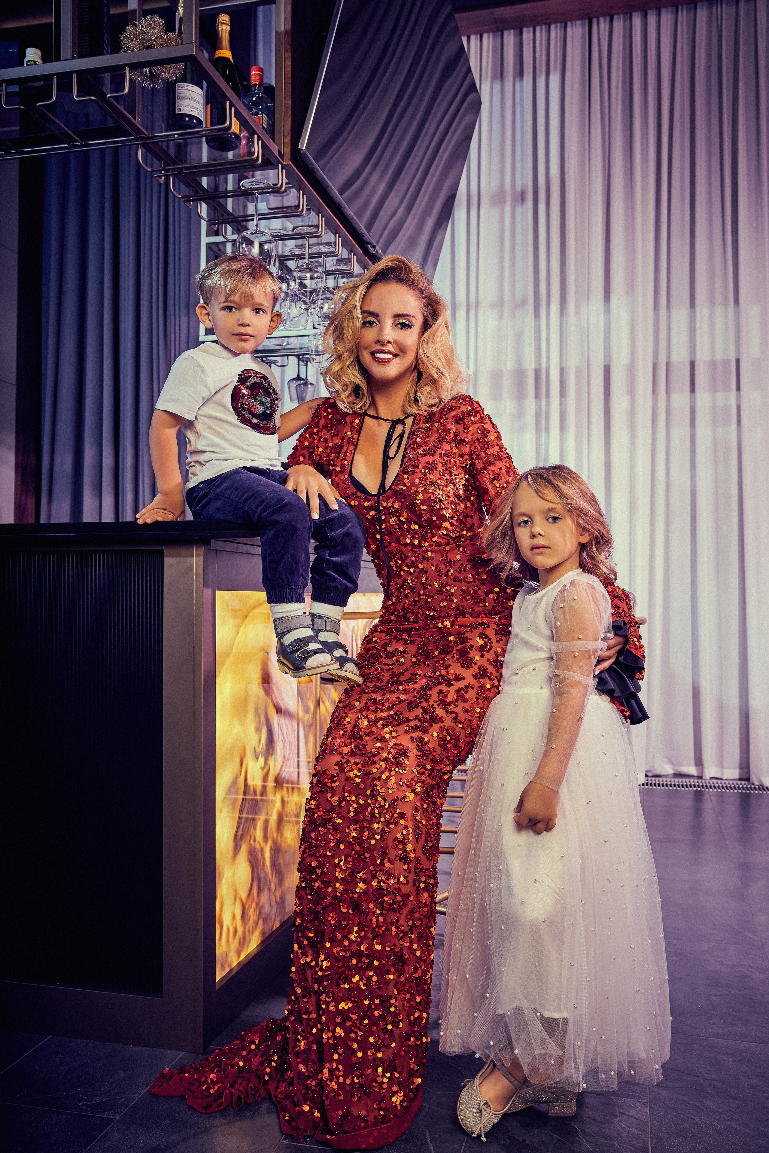 Семейная домашняя съемка для Сони. Андрей Лоос фотограф стилист Москва