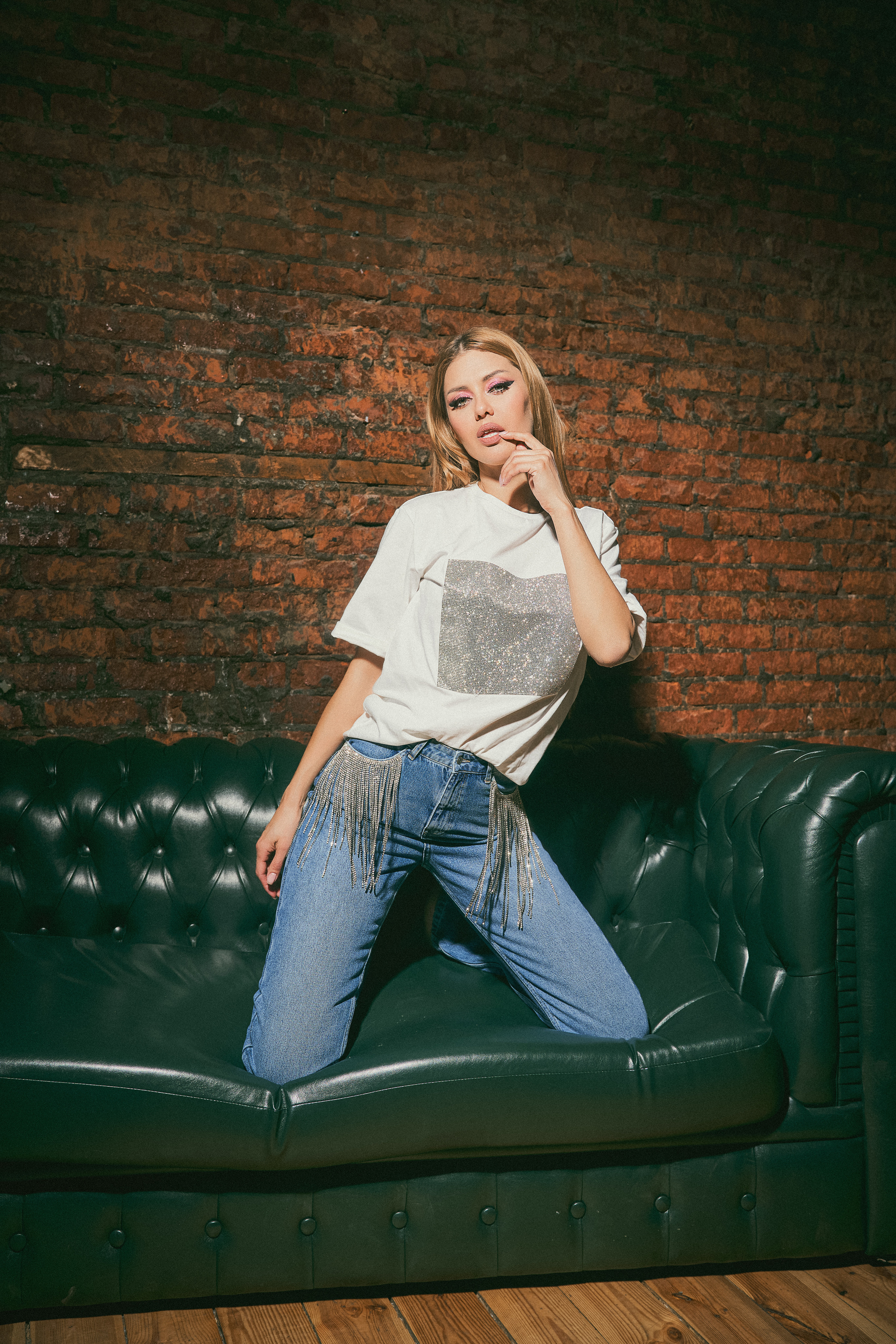 Фотосессия для Виктория Боня Джинс. Андрей Лоос фотограф стилист Москва