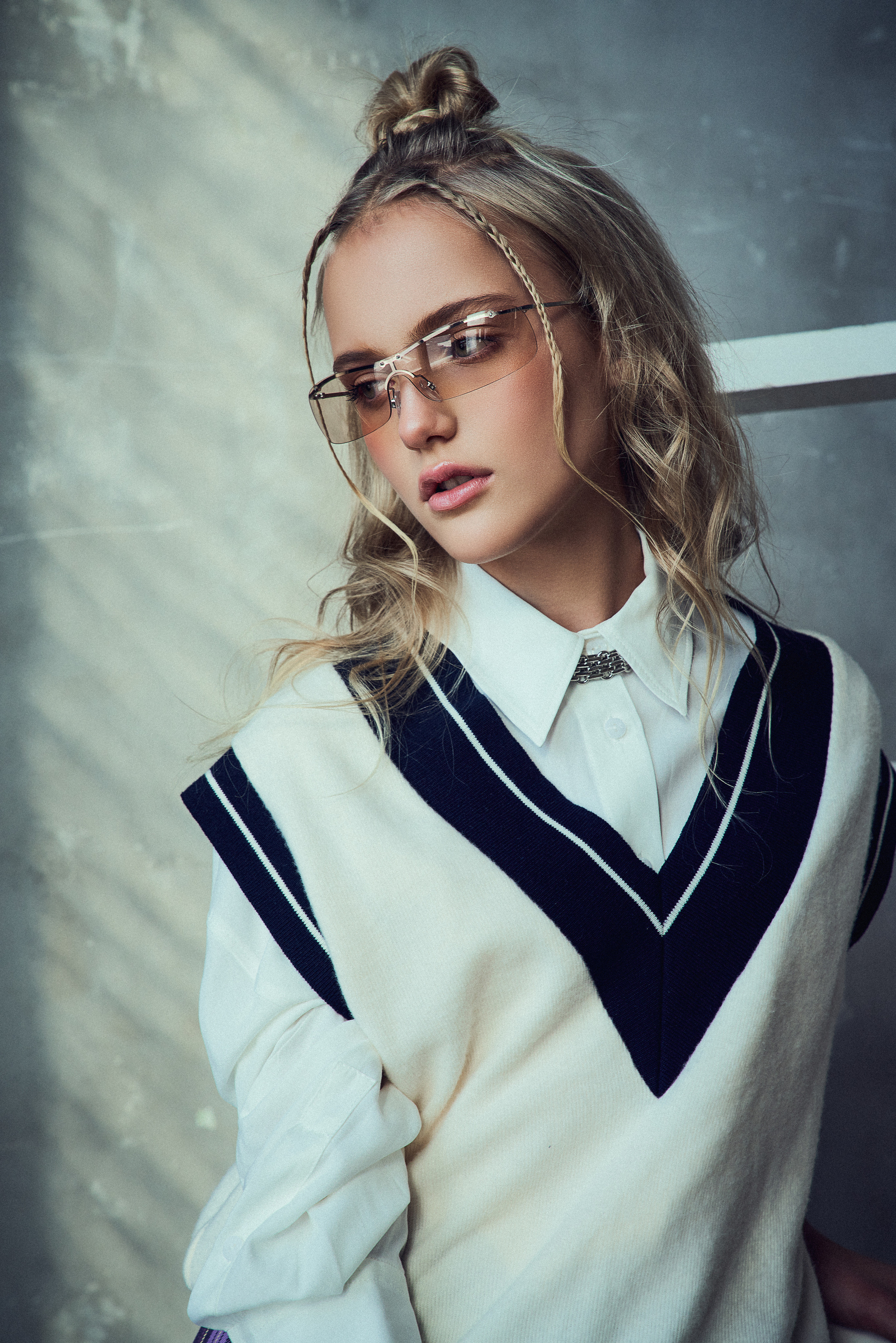 Имиджевая фотосессия портфолио для певицы Лизы Нестеренко. Андрей Лоос фотограф стилист Москва