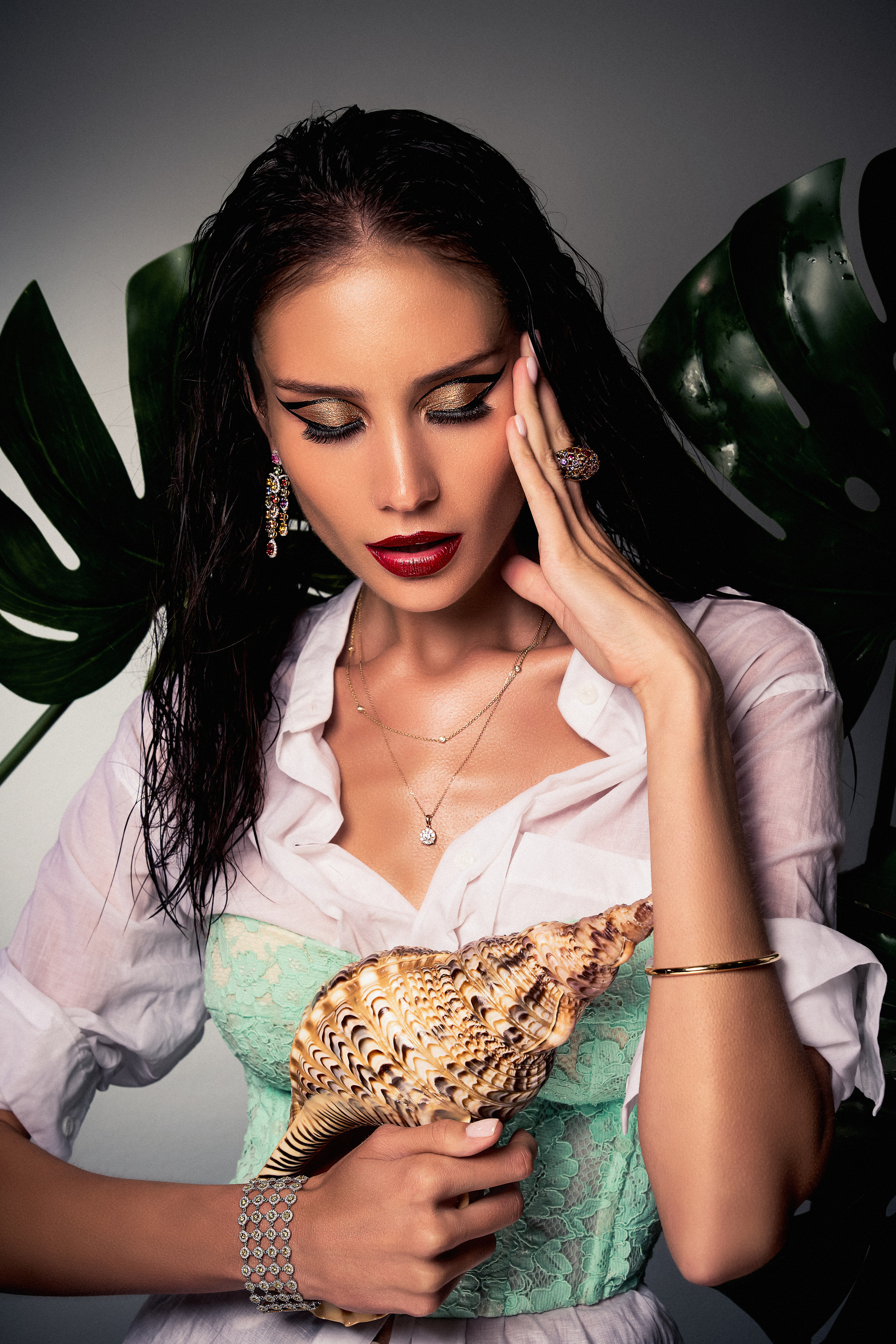 Фотосессия для ювелирного дома Maximilian. Андрей Лоос фотограф стилист Москва