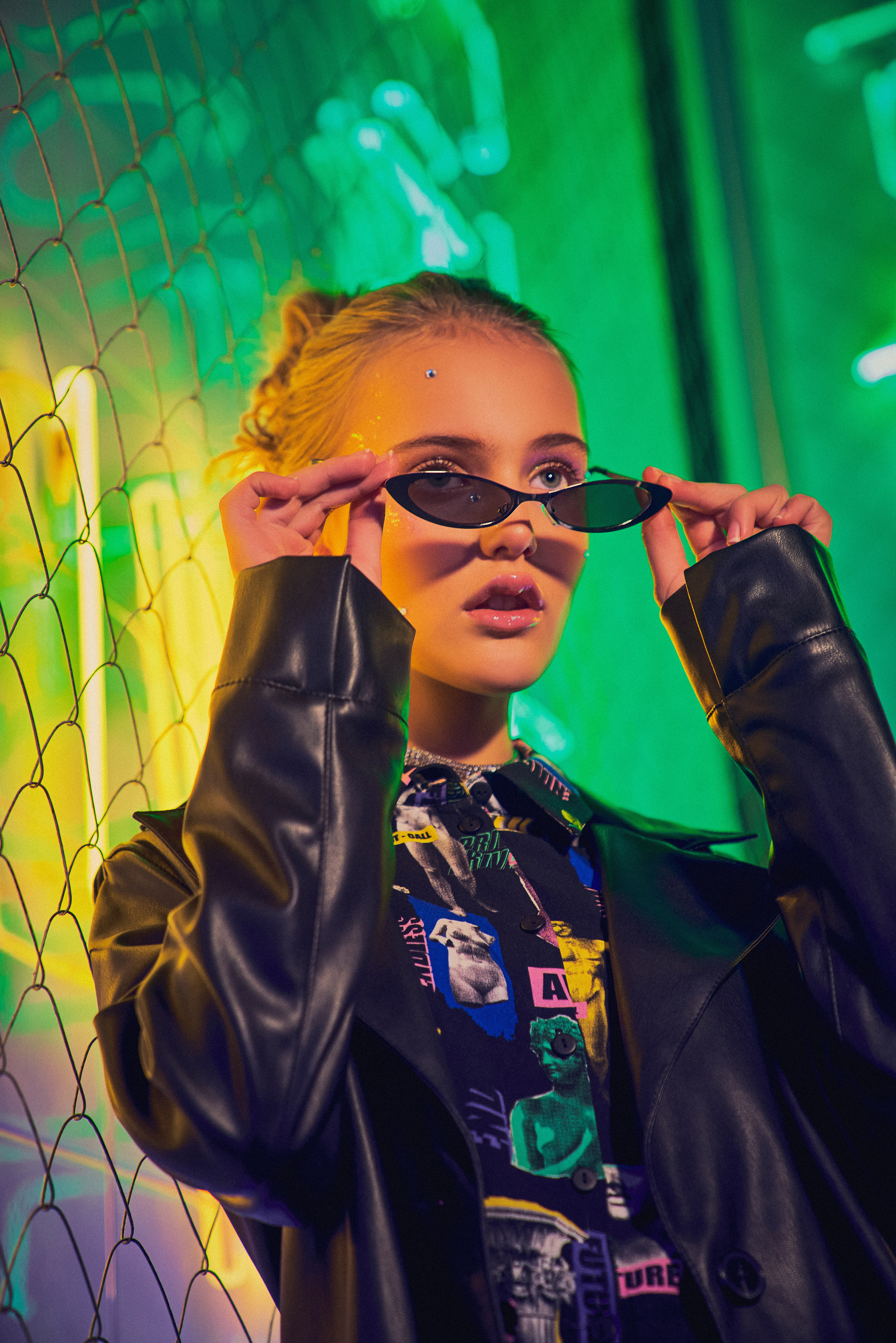 Имиджевая фотосессия портфолио для певицы Лизы Нестеренко. Андрей Лоос фотограф стилист Москва