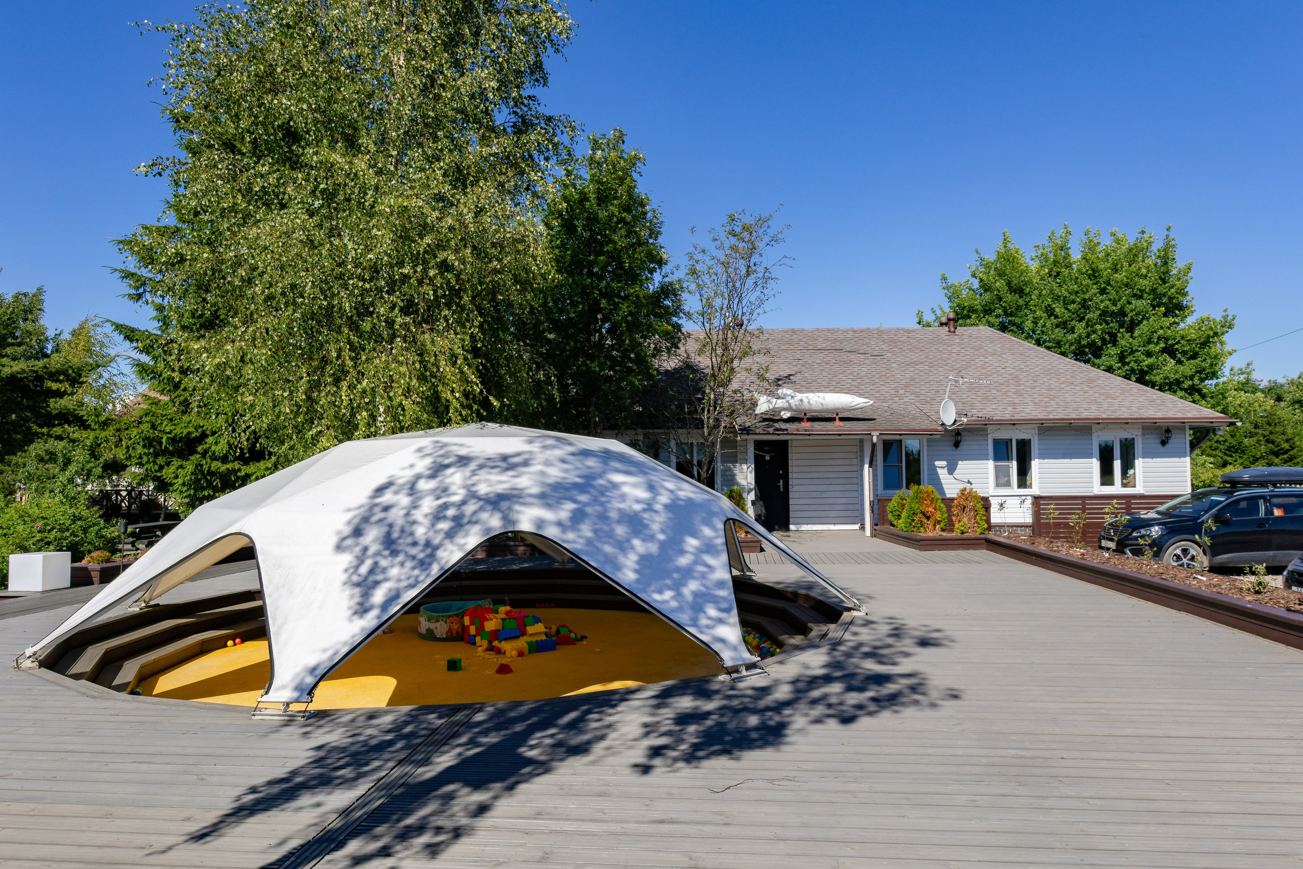 Гостевые дома «Уксунлахти» (деревня Ууксу). Аэросъемка. Фото и Видео в Карелии. Алексей Фрилунд