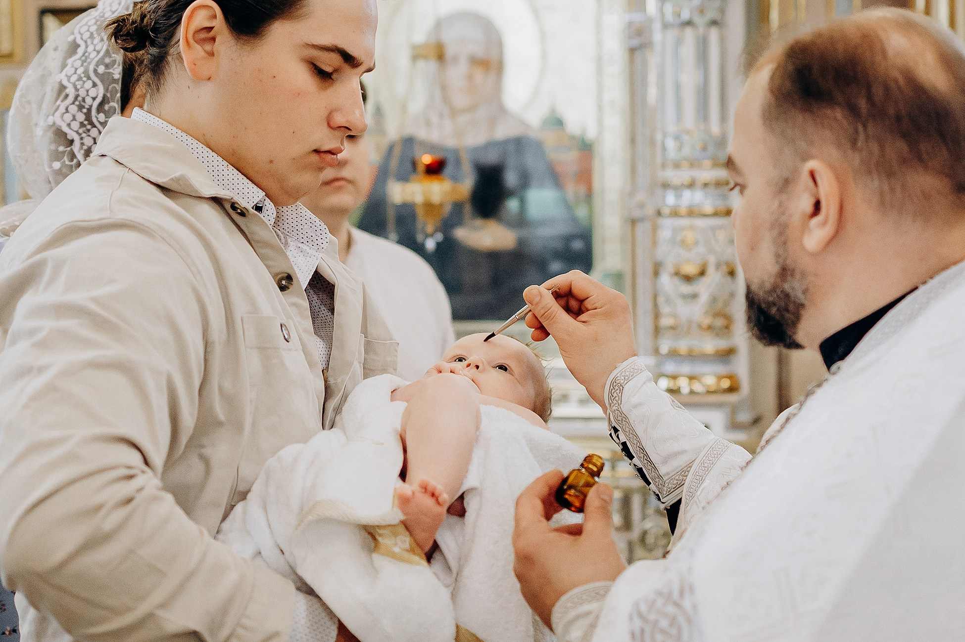Крещение Александры. Семейный фотограф в Пензе Мария Левина