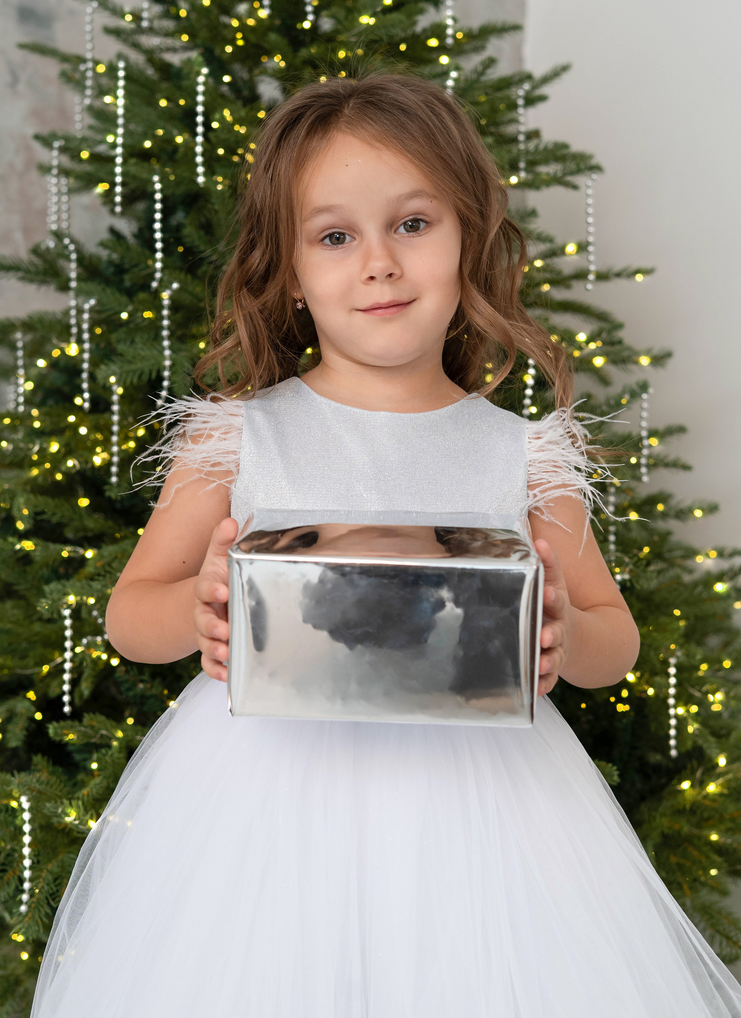 Семейная новогодняя фотосессия в студии Краснообск Новосибирск