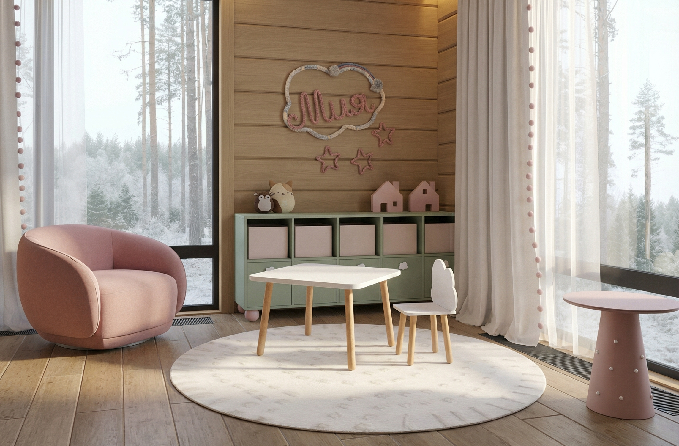 Дом 300 м² в Белоострове Ленинградской области. Push-design.ru