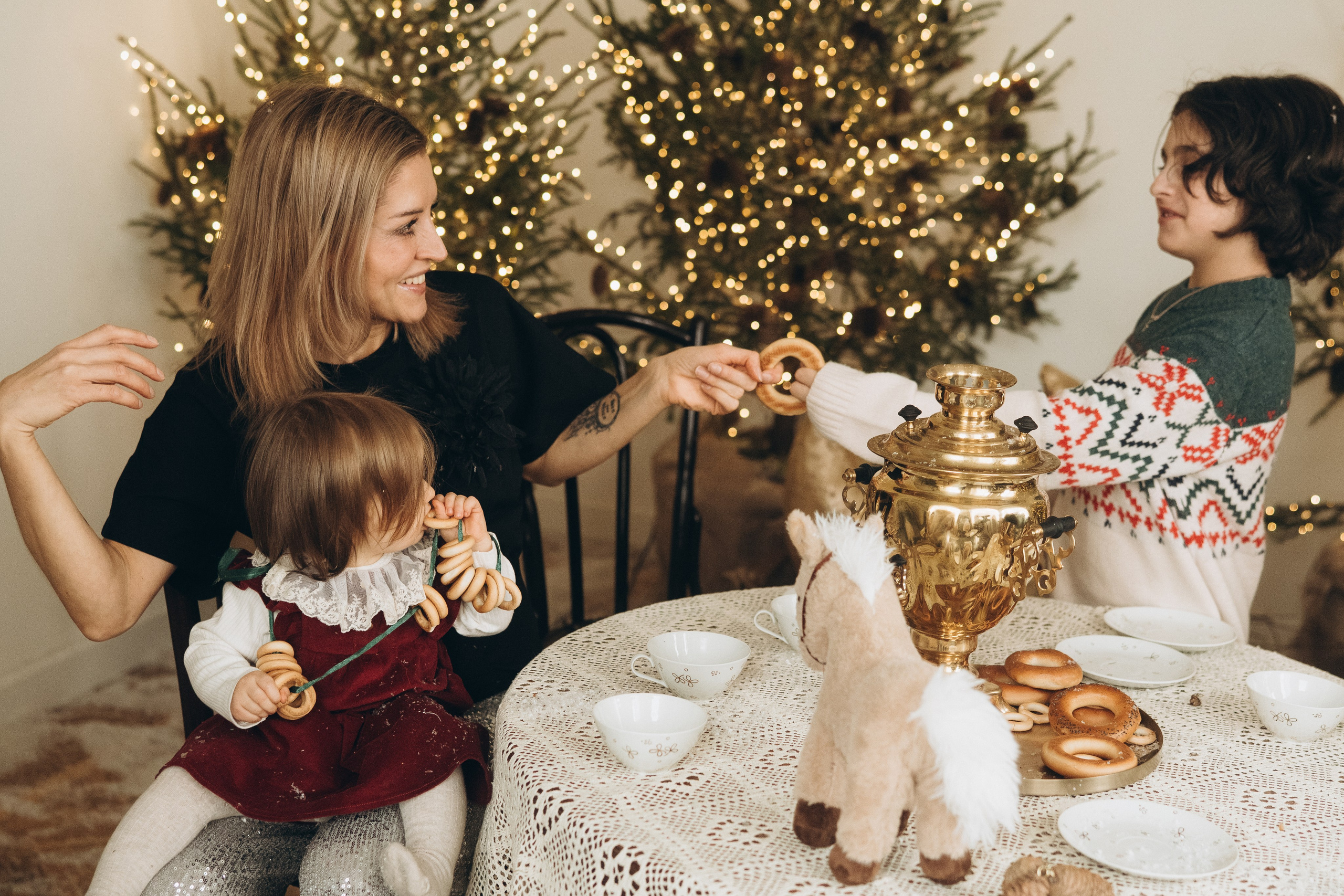 Годик или Ретро Новый год. Семейный, ньюборн фотограф, фотограф на роды в Москве, Виктория Тюльдюкова