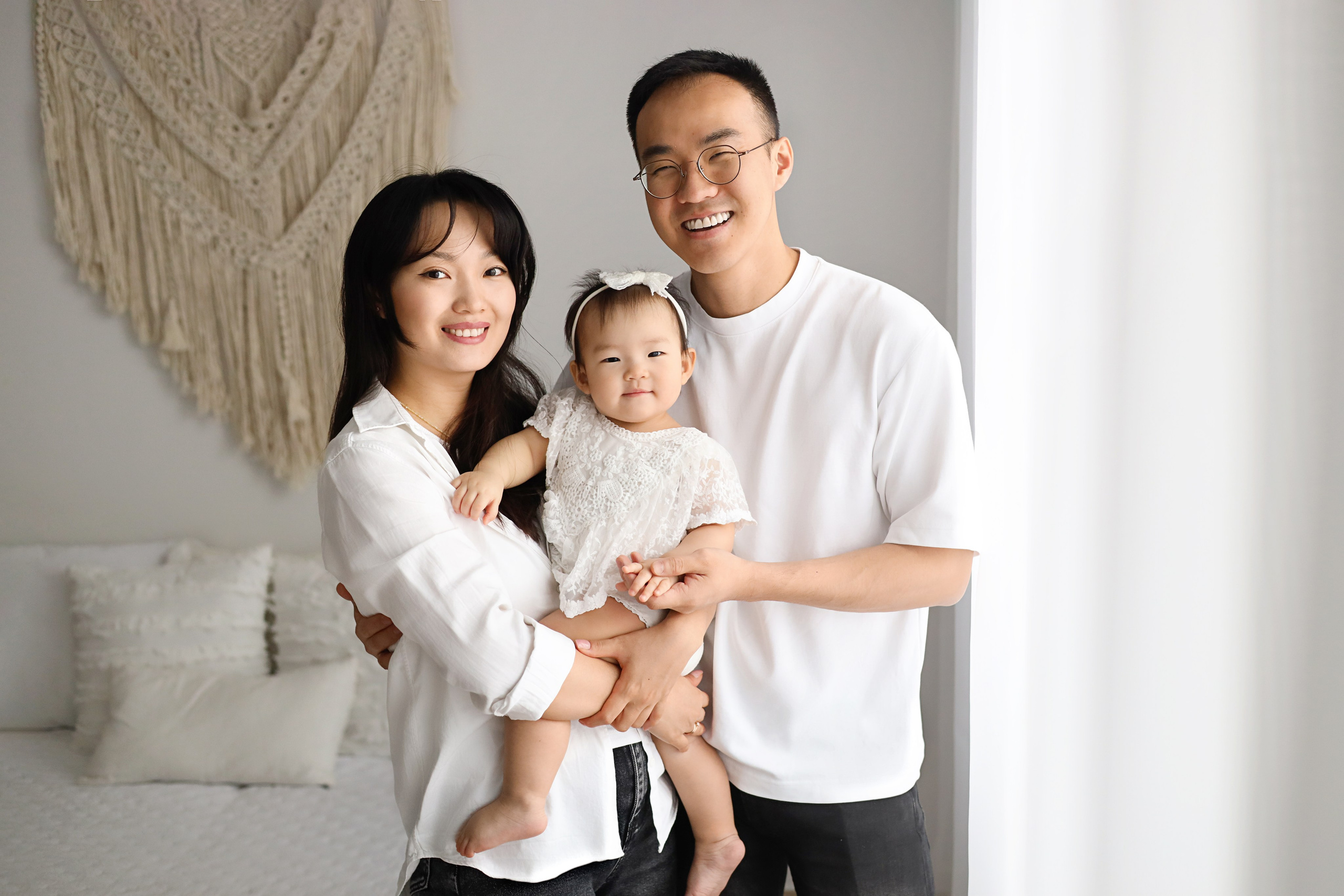 Фотосъемка одного годика Валерии. Фотограф новорожденных Москва. Ньюборн фотограф Москва