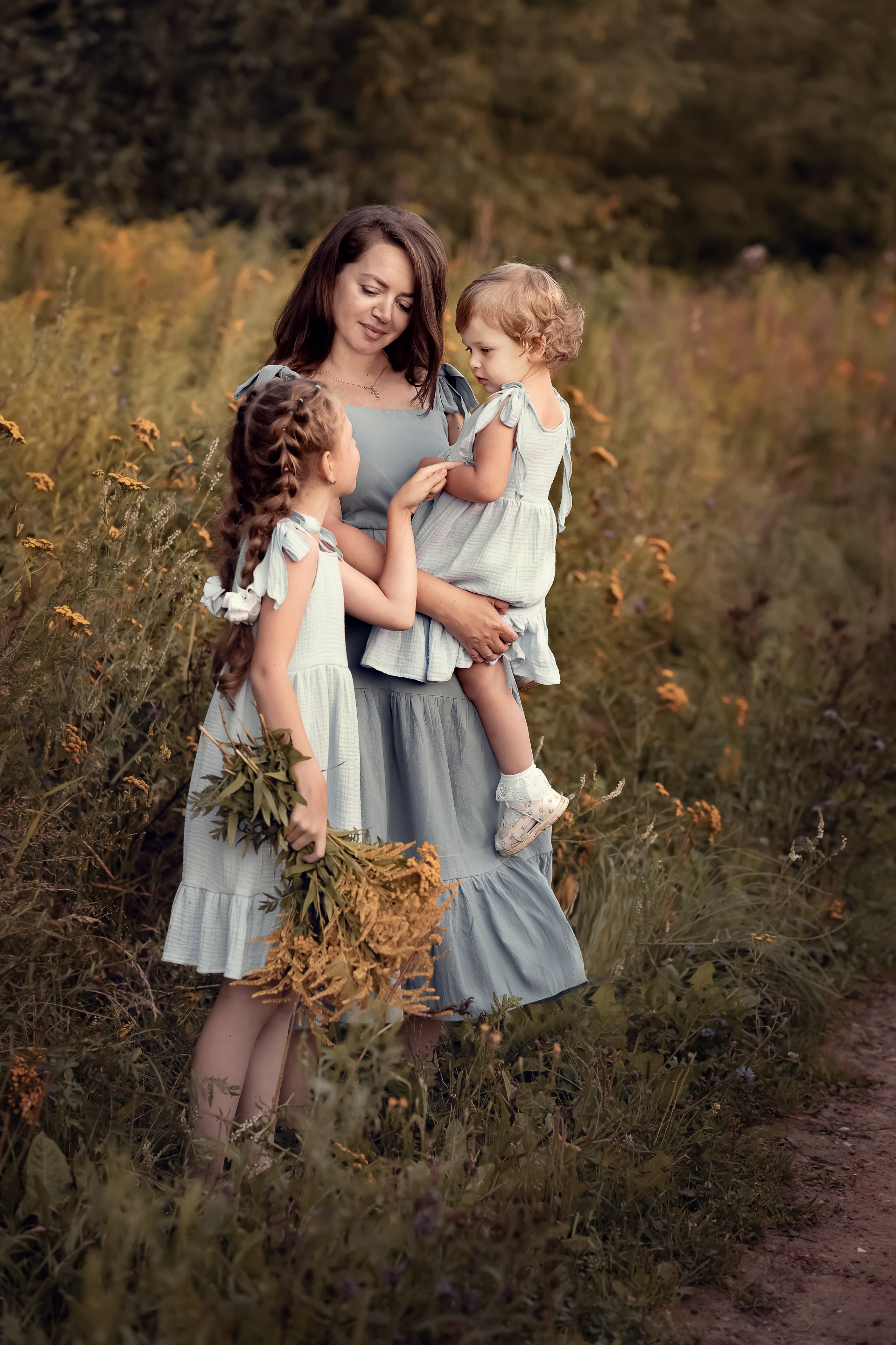 Людмила, Аня и Лиза. Дарья Гурьева — детский и семейный фотограф