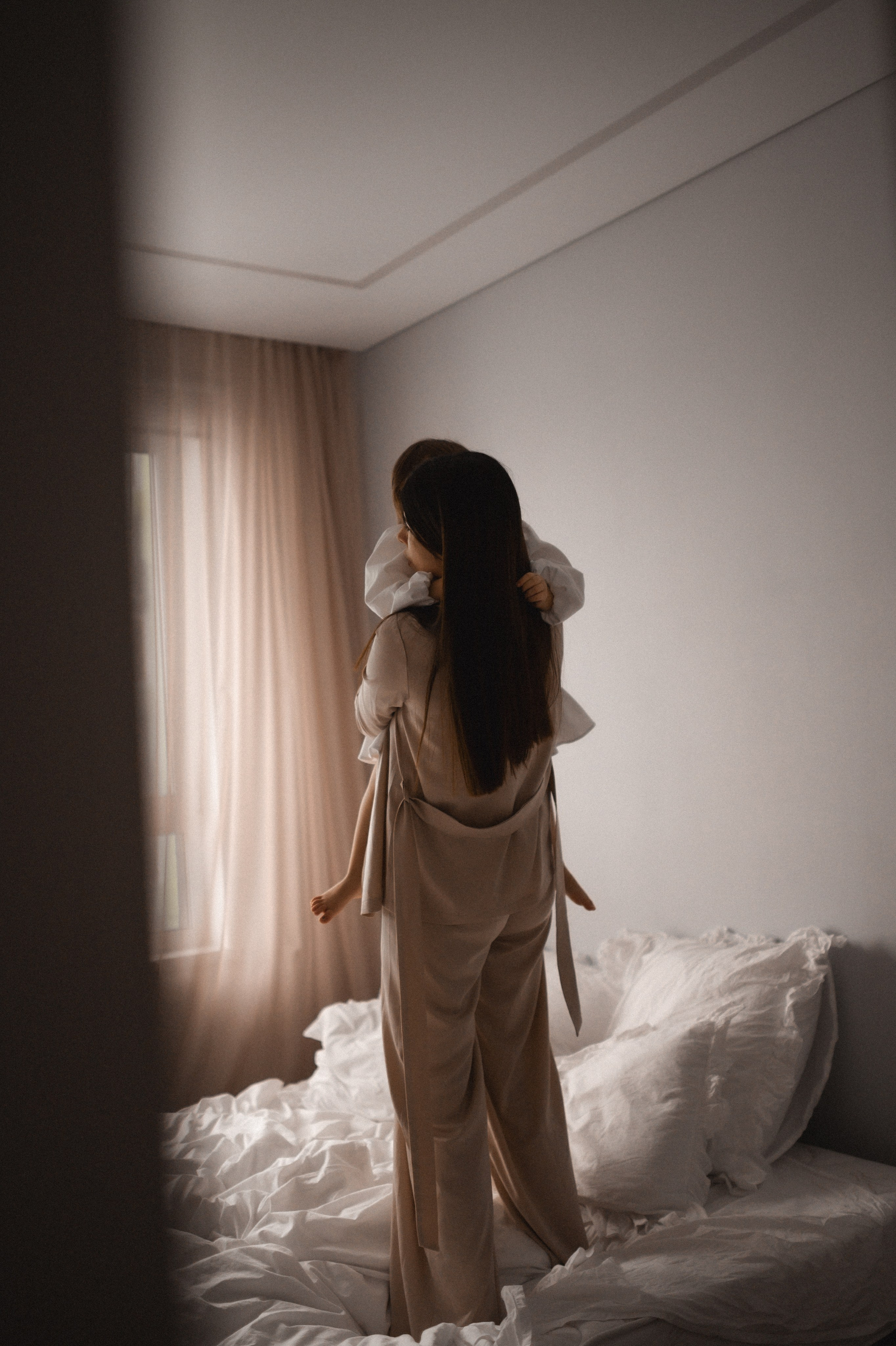 Лена и Николь дома. Семейный и свадебный lifestyle-фотограф в Москве Мария Петрова