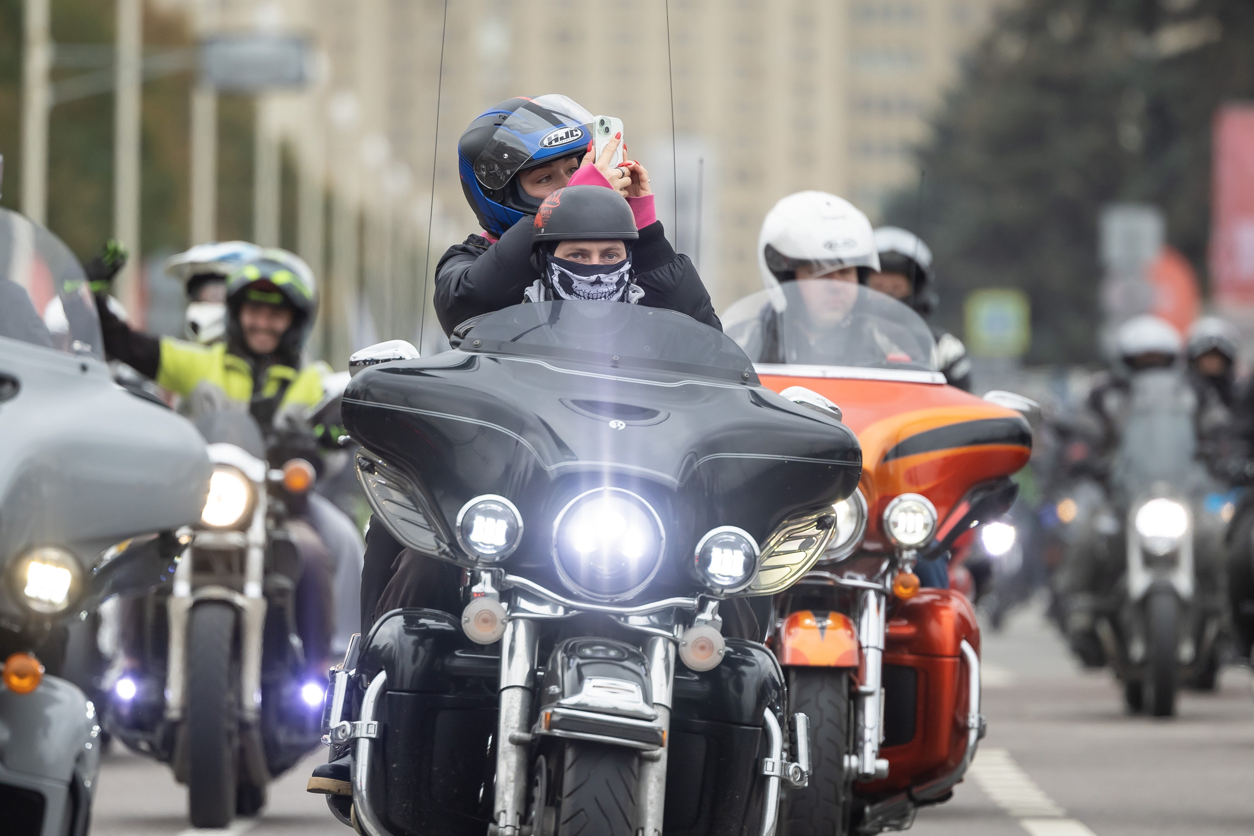 13-й Московский Мотофестиваль. Фотограф Владимир Охрименко