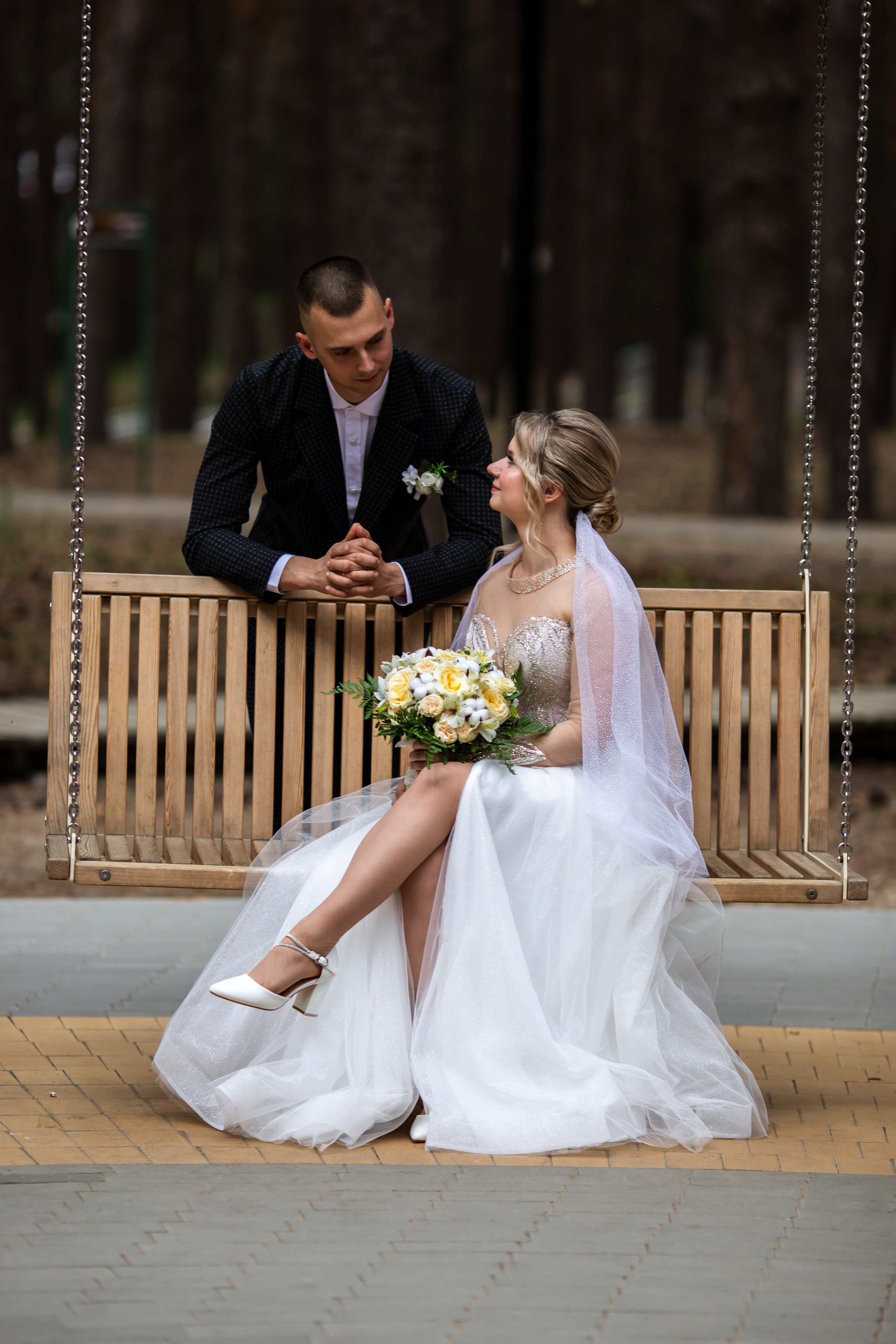 Леонид + Ксения. Свадебный и семейный фотограф в Михайловке Полина Крипс