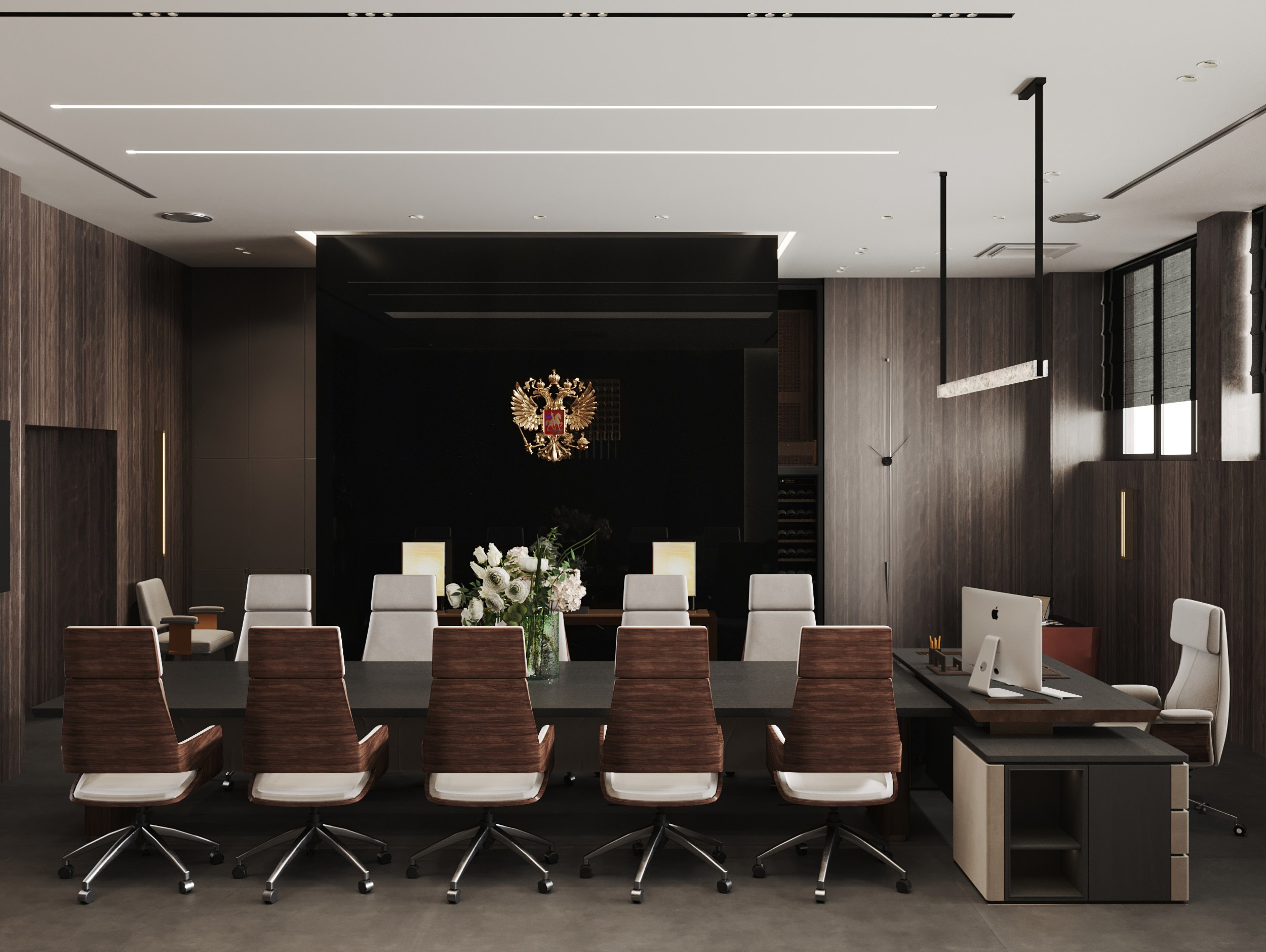 VIP Конференц-зал1. Интерьерный 3Д Визуализатор Маргарита Оберемко