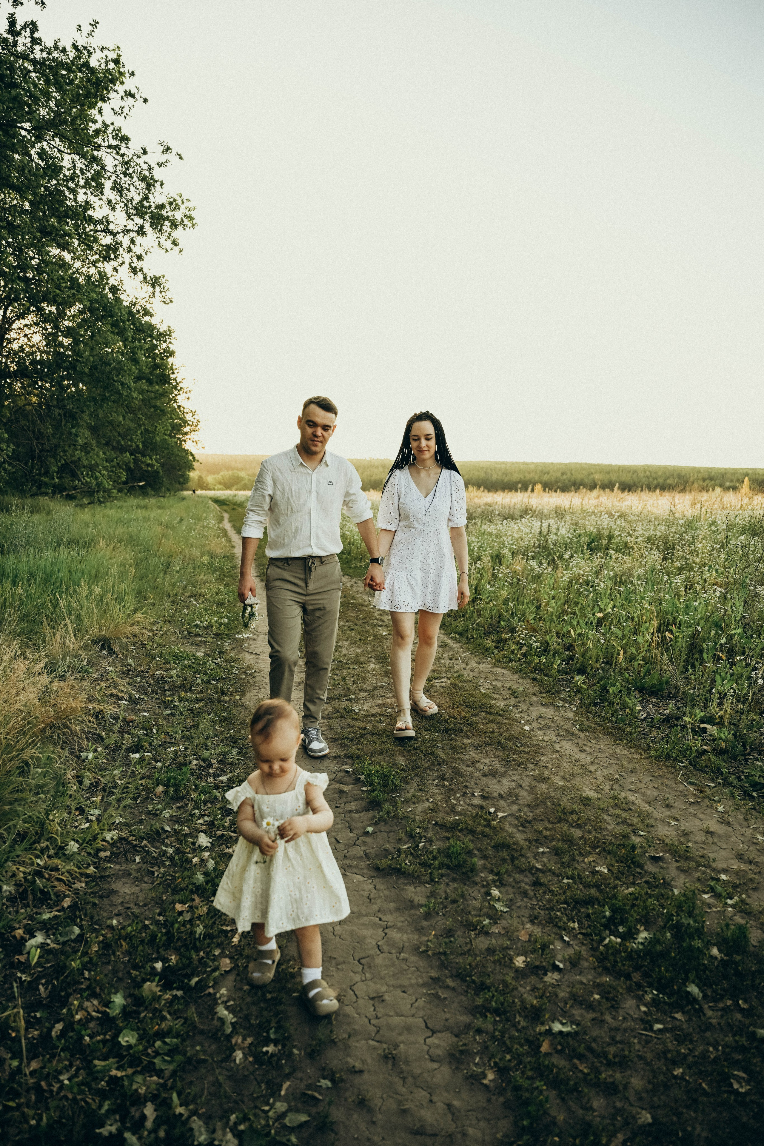 Ромашковое поле. Семейный фотограф в Москве Люберцах Ирина Вронская