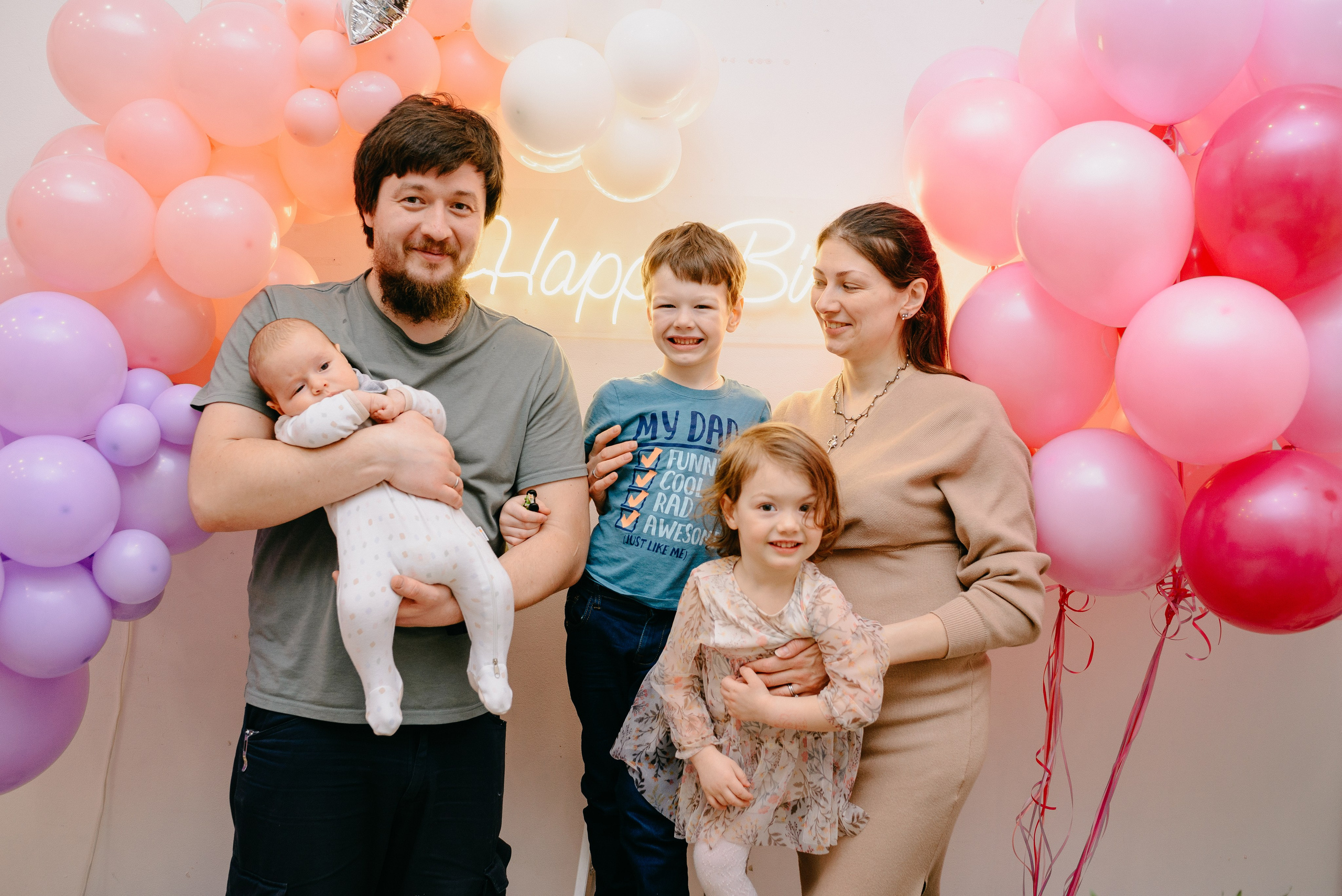 День рождения Марфы. Фотограф на выписку из роддома в Москве и МО