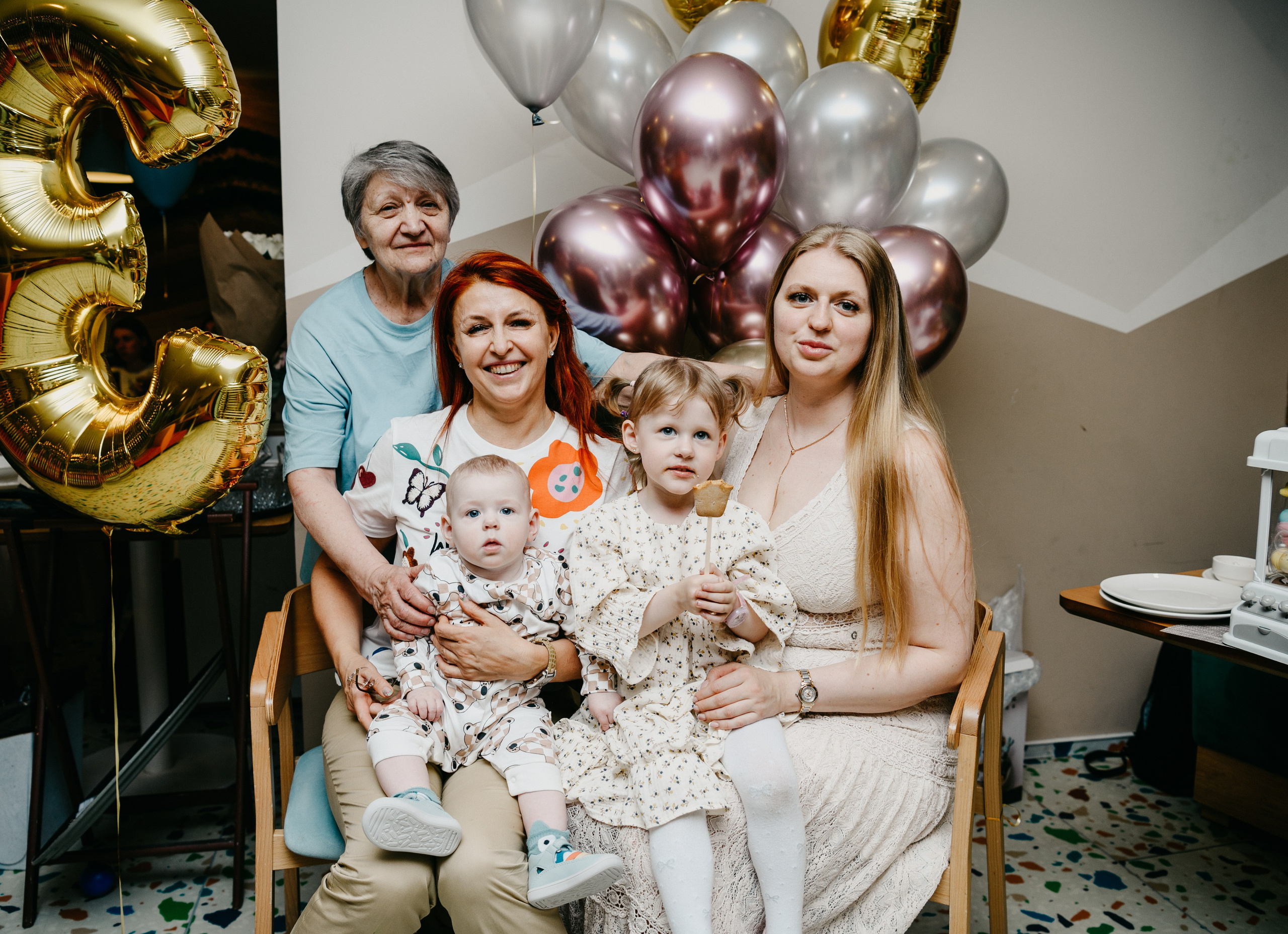 ДР Лизика. 3 года. Фотограф на выписку из роддома в Москве и МО