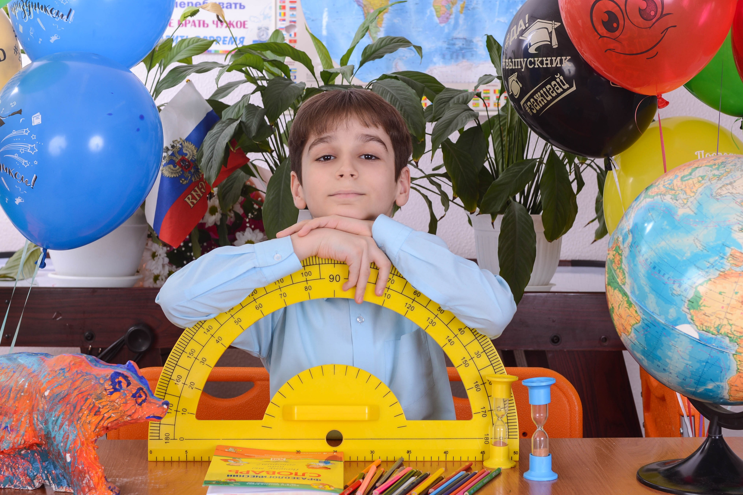 Фотографии в классе. Детская выездная фотостудия