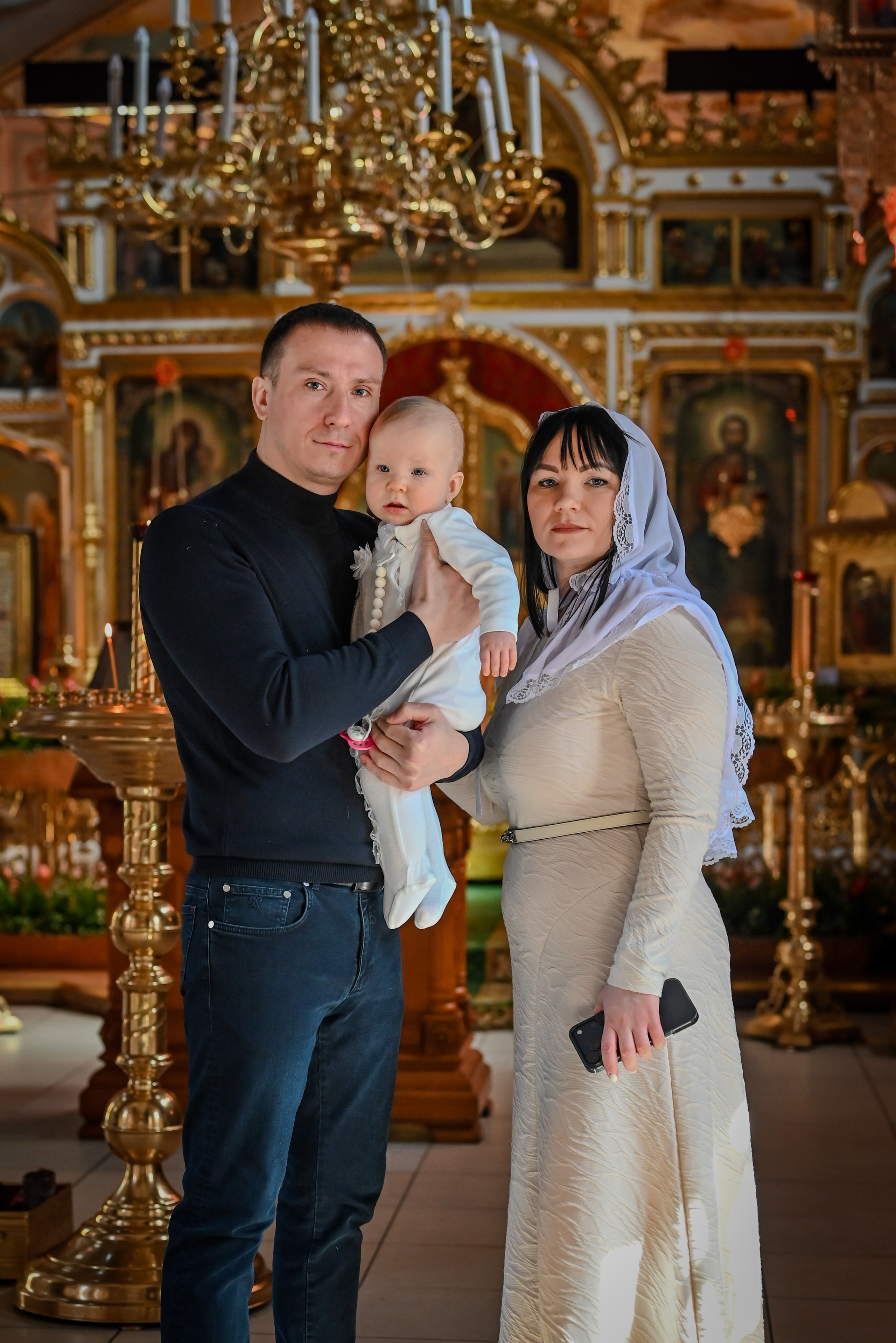 Крещение Бутово. Семейный и детский фотограф Москва