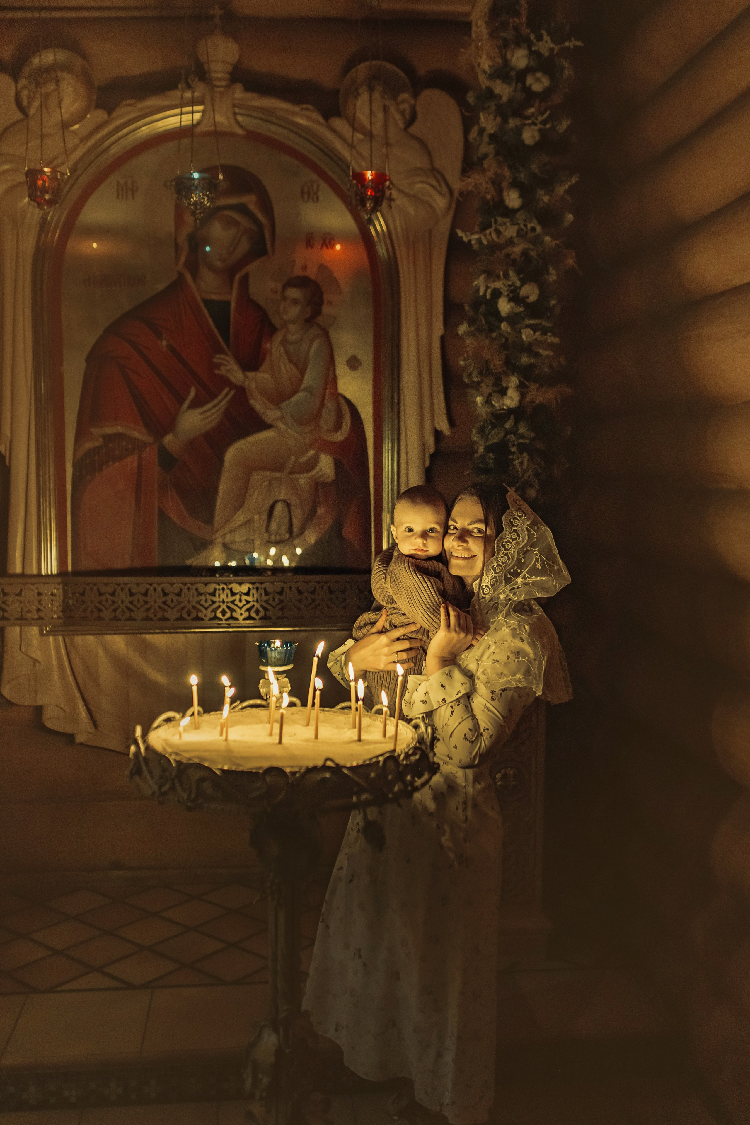 Крещение Матвея, храм Святой Троицы, декабрь 2025