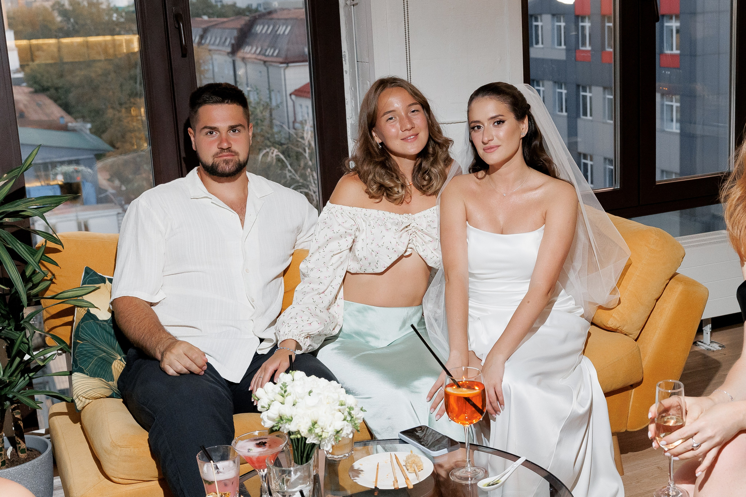 Свадебная вечеринка лофт Телескоп. Свадебный фотограф Домодедово Москва Катерина Алехина