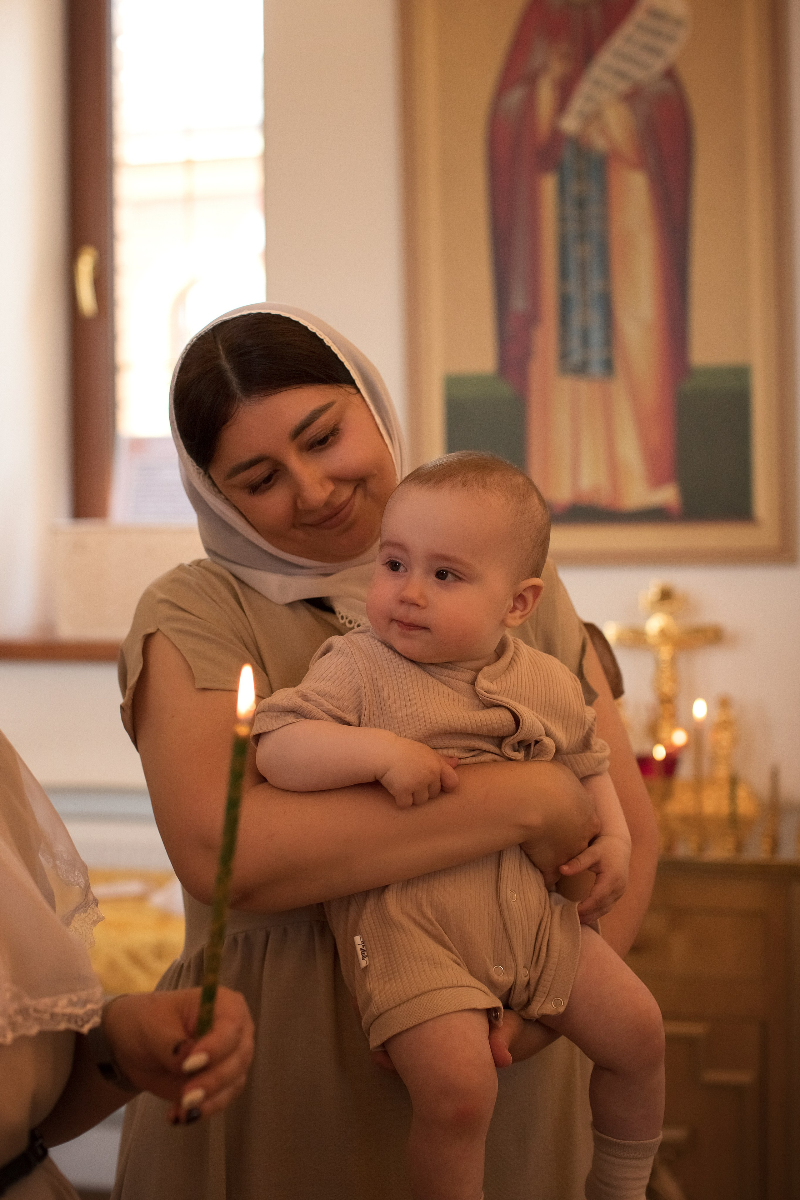 Таинство Крещения Мирона. Семейный и детский фотограф в Саратове Полина Коткина