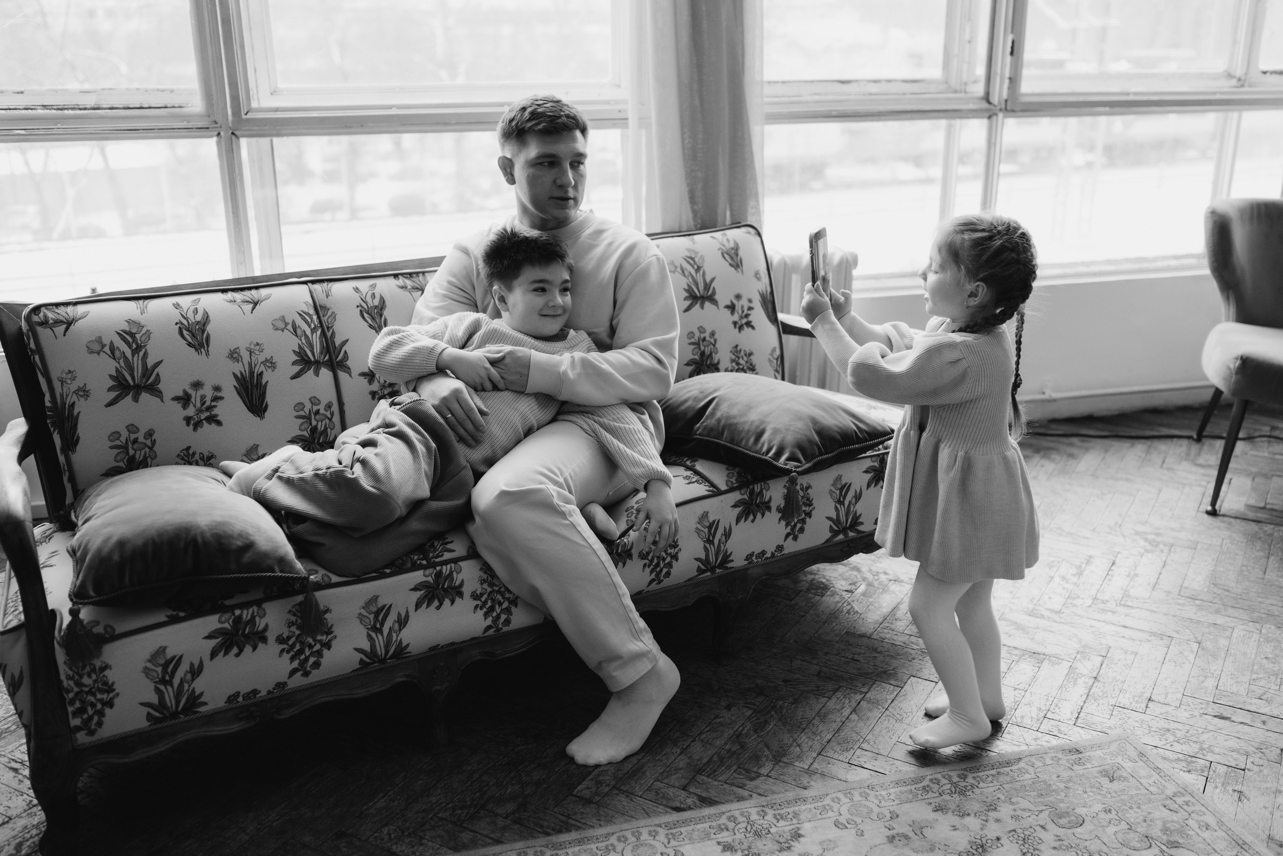 Семейная новогодняя фотосессия. Женский и семейный фотограф в Москве и Красногорске Светлана Левченко