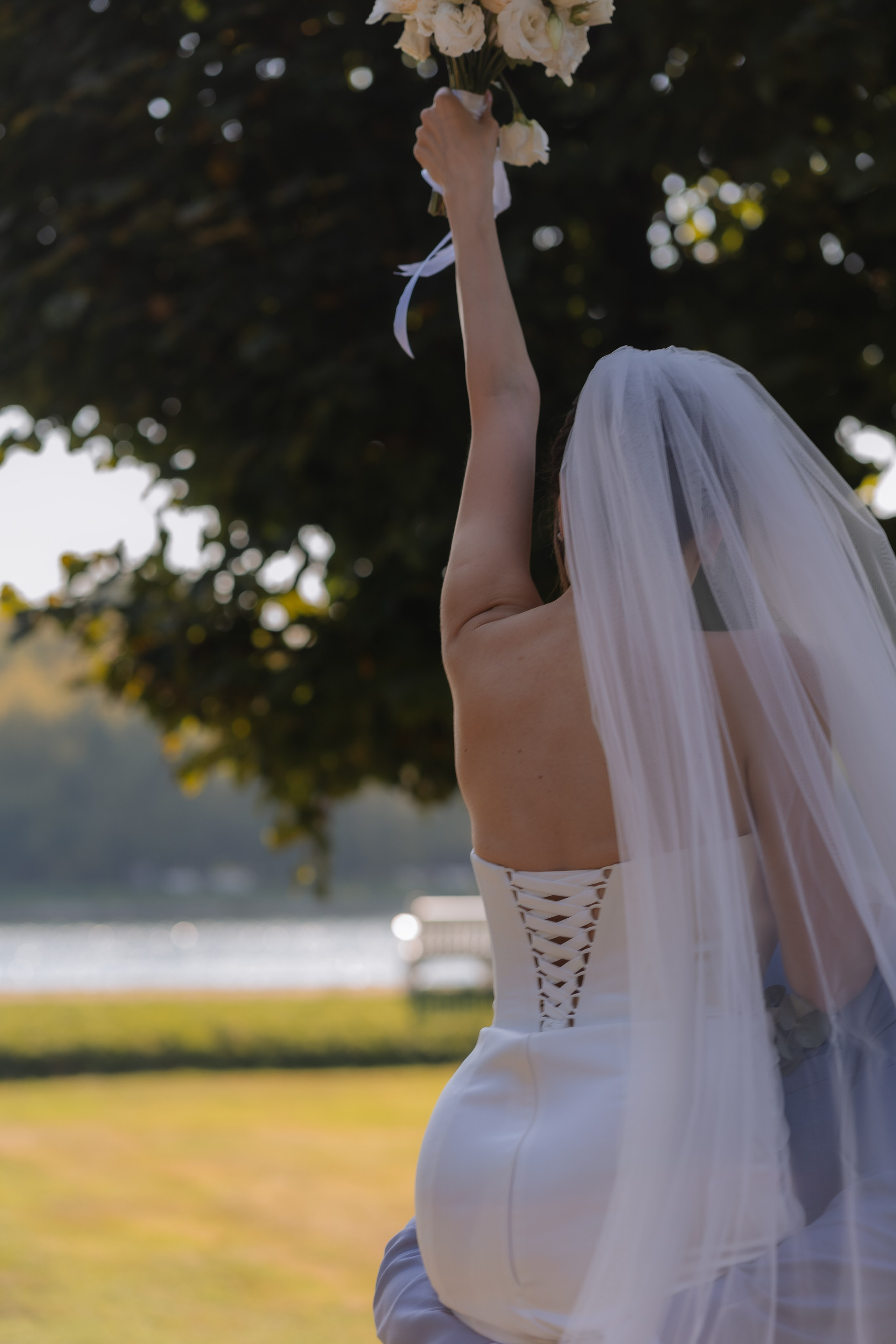 Свадебная фотосессия в Москве, парк Кусково. Свадебный фотограф в Москве Анна Полушина