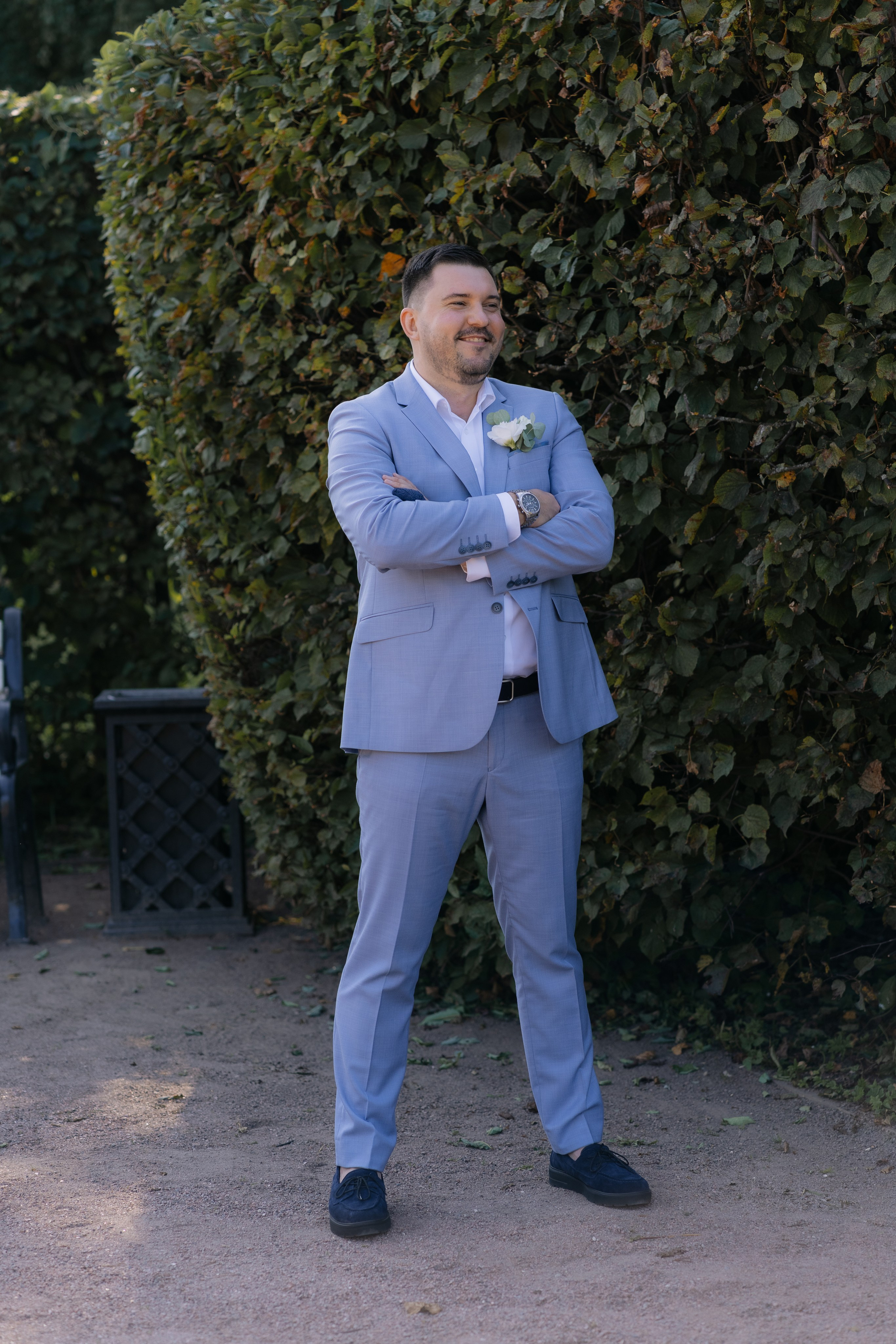 Свадебная фотосессия в Москве, парк Кусково. Свадебный фотограф в Москве Анна Полушина