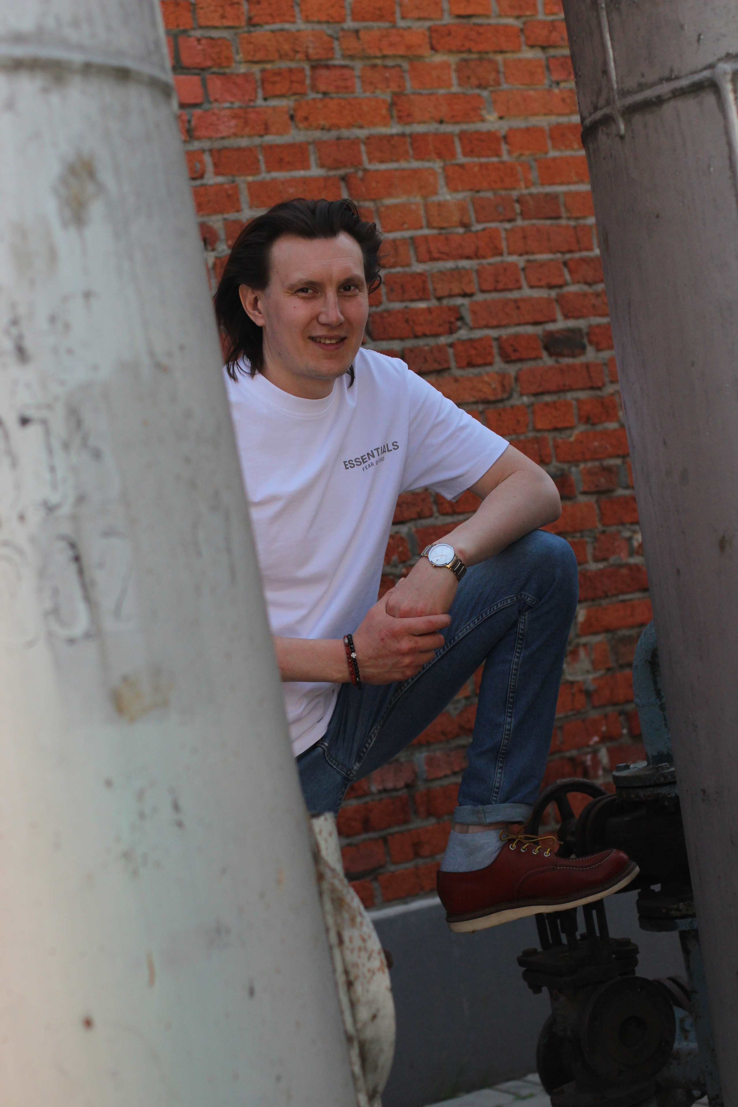 Евгений, фотосессия в арт-пространстве «Хлебозавод». Ваш личный фотограф в Москве Мила