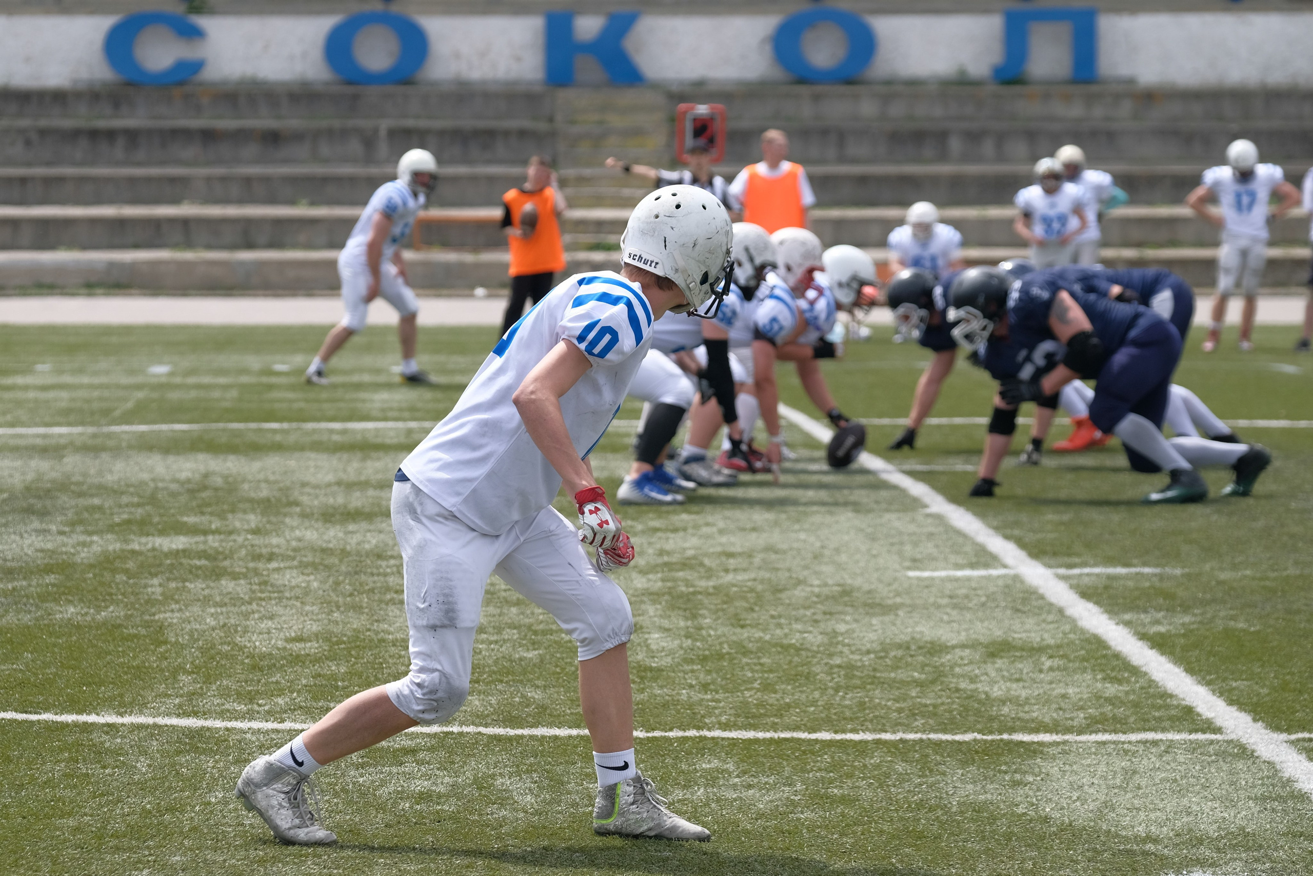 Фото американский футбол саратов. Фотограф Дмитрий Алексеев