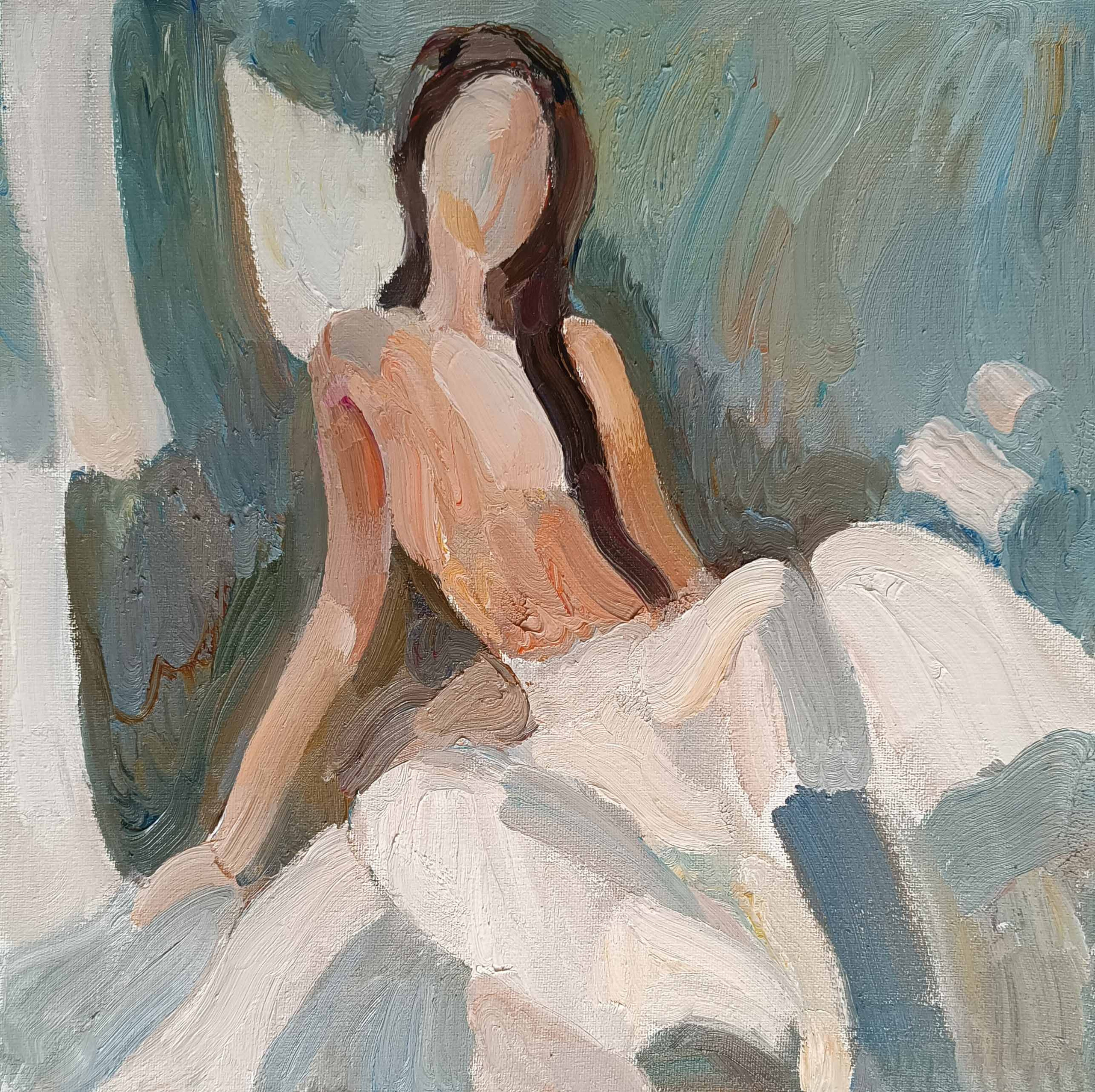 В солнечных лучах. Художник Алексей Никольский