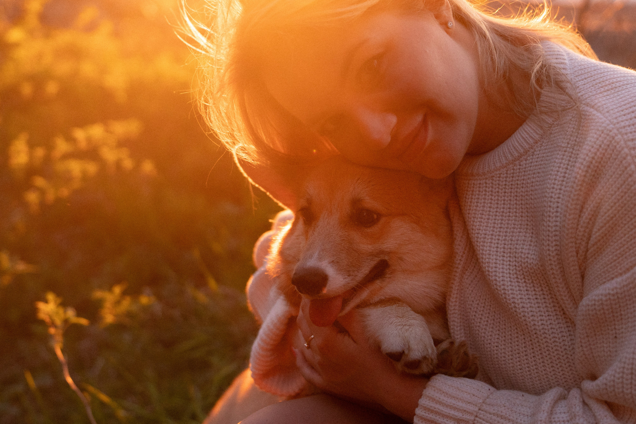 Катя и Берта. Фотограф анималист в Москве и Санкт-Петербурге Свиридова Анна