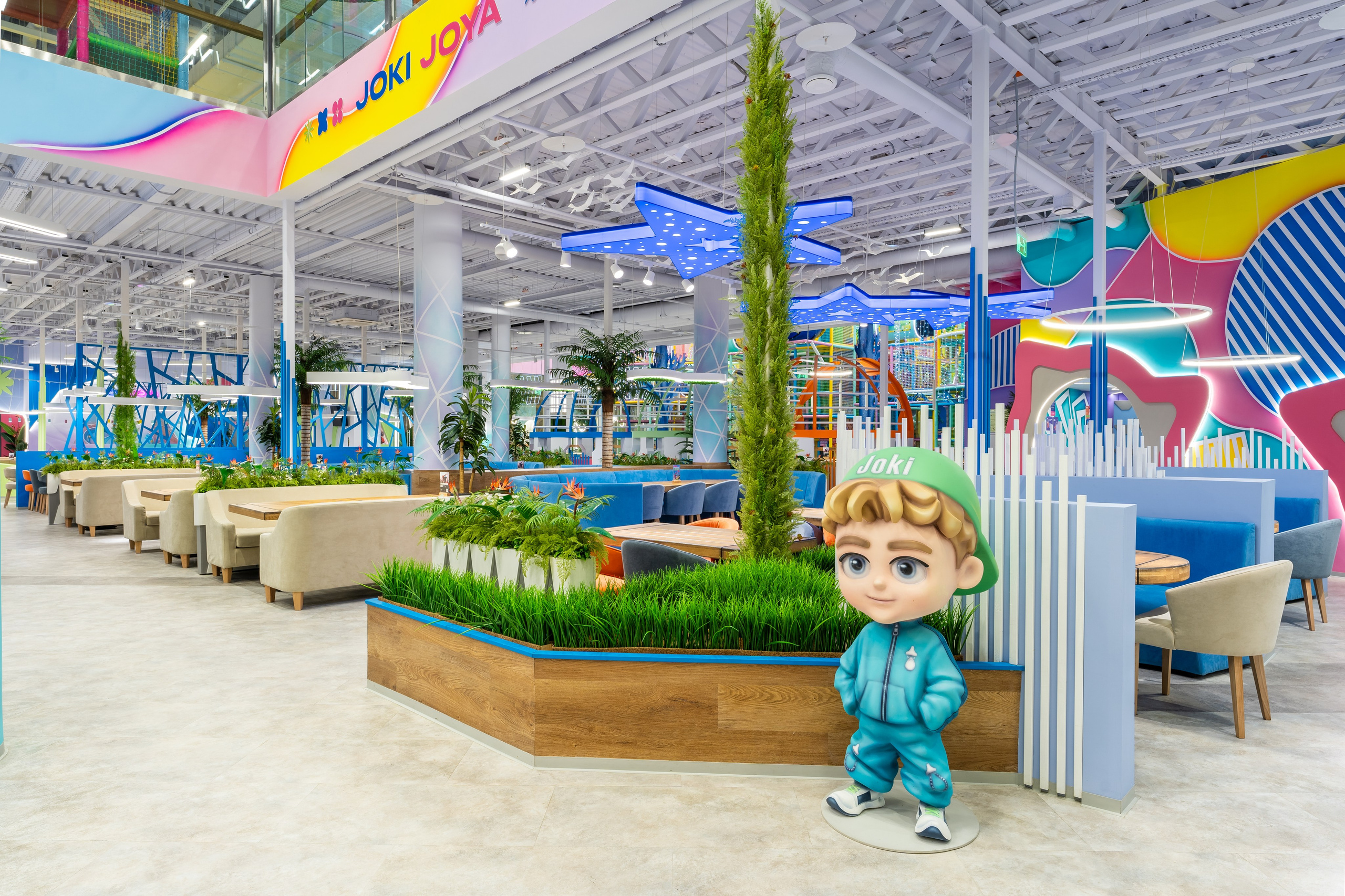 Парк развлечений Joki Joya Лефортово. Интерьерный фотограф Александра Солдатова