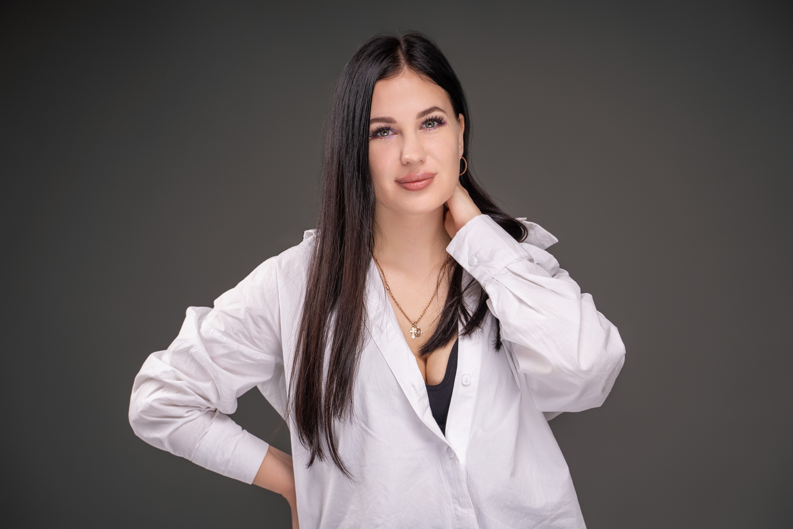 Женская портретная фотосессия. Студийный фотограф в Петропавловске-Камчатском